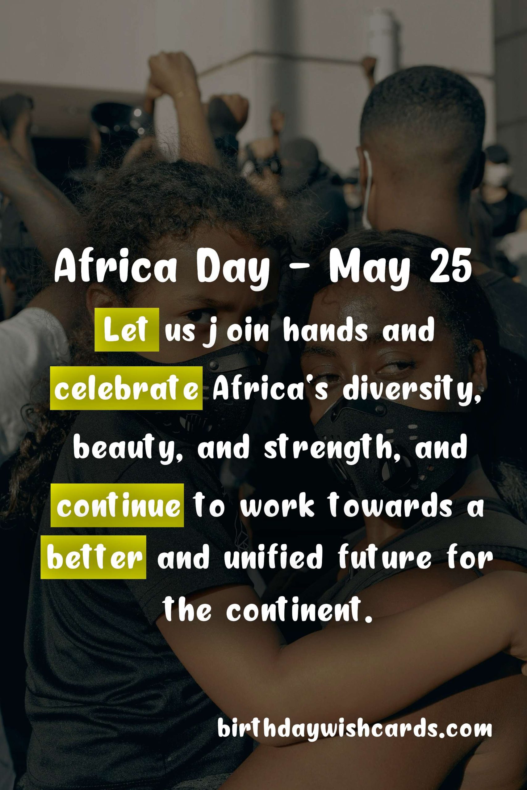 Celebrate Africa Day - May 25