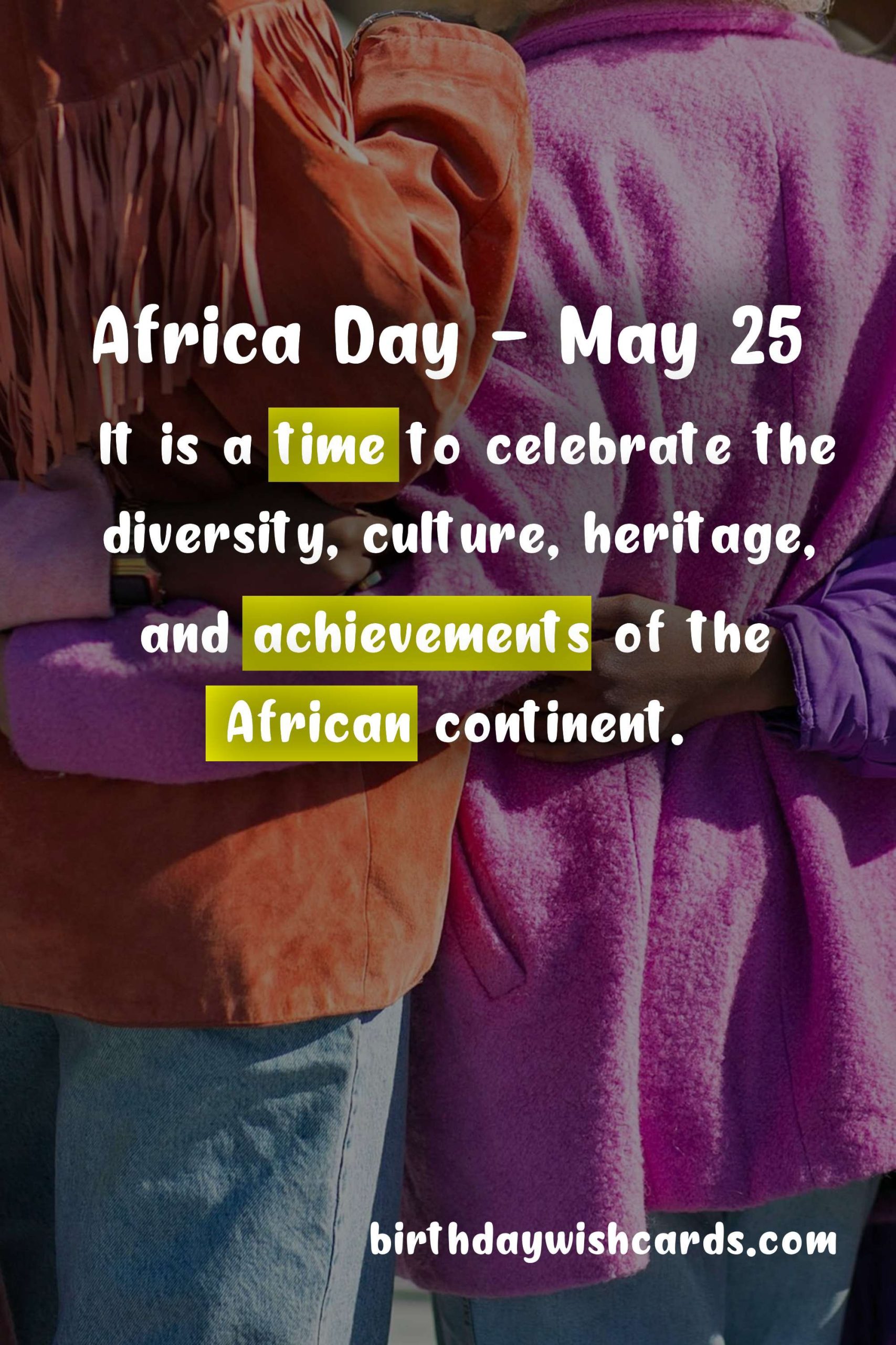 Celebrate Africa Day - May 25