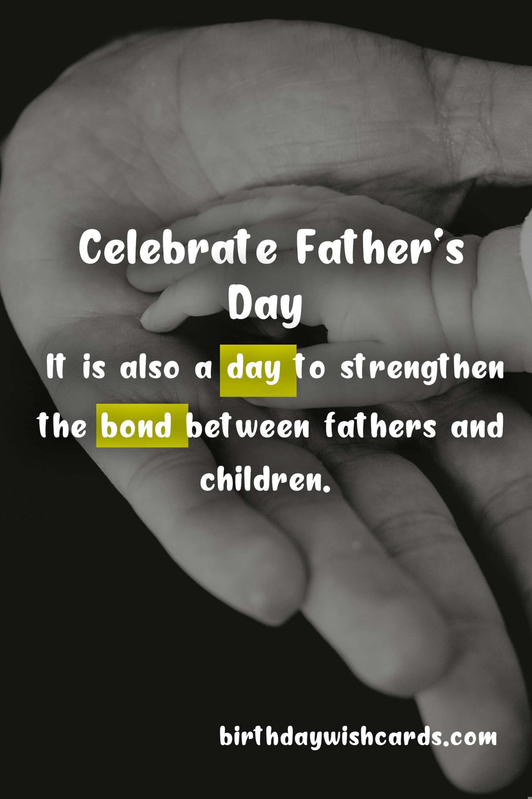 Celebrate Father's Day on June 19