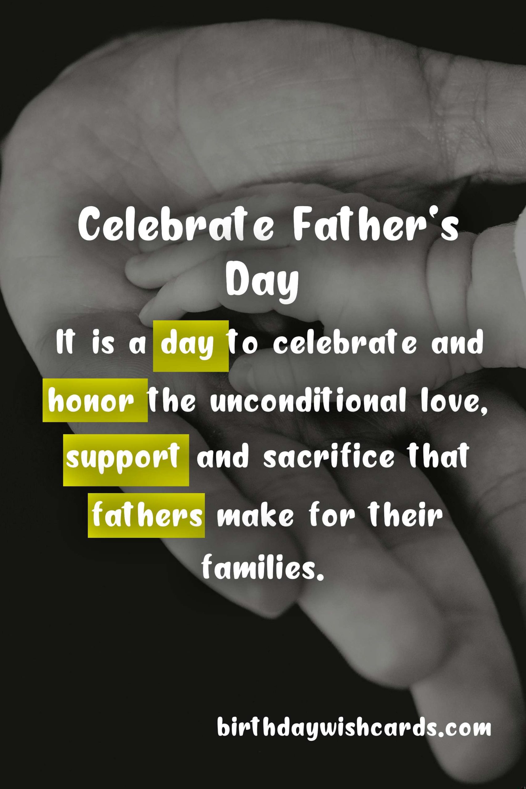 Celebrate Father's Day on June 19
