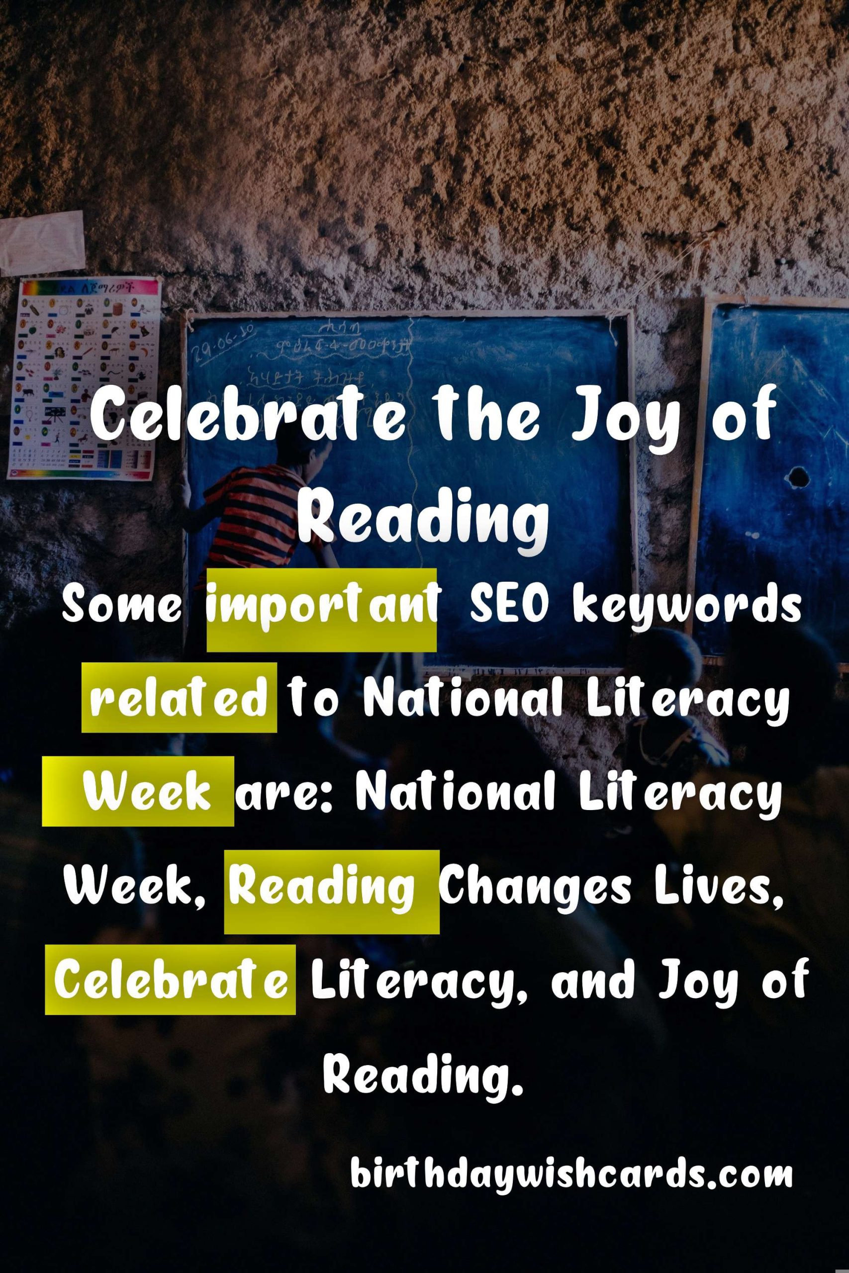 National Literacy Week: Celebrating the Joy of Reading