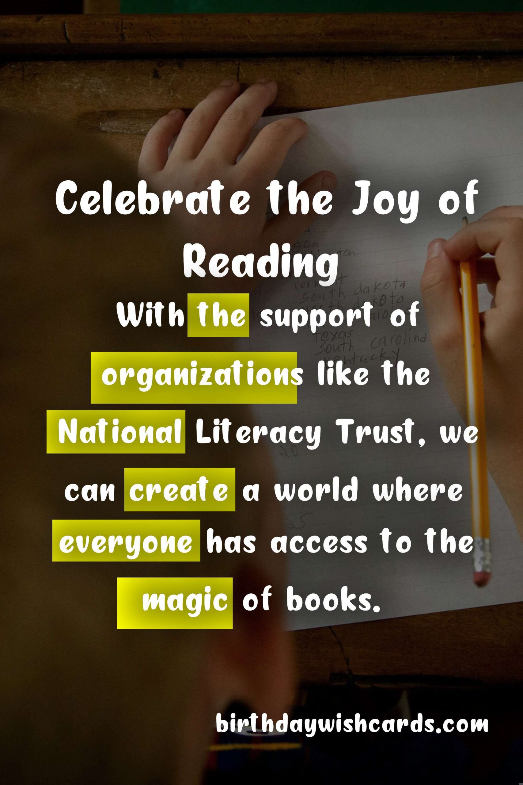 National Literacy Week: Celebrating the Joy of Reading
