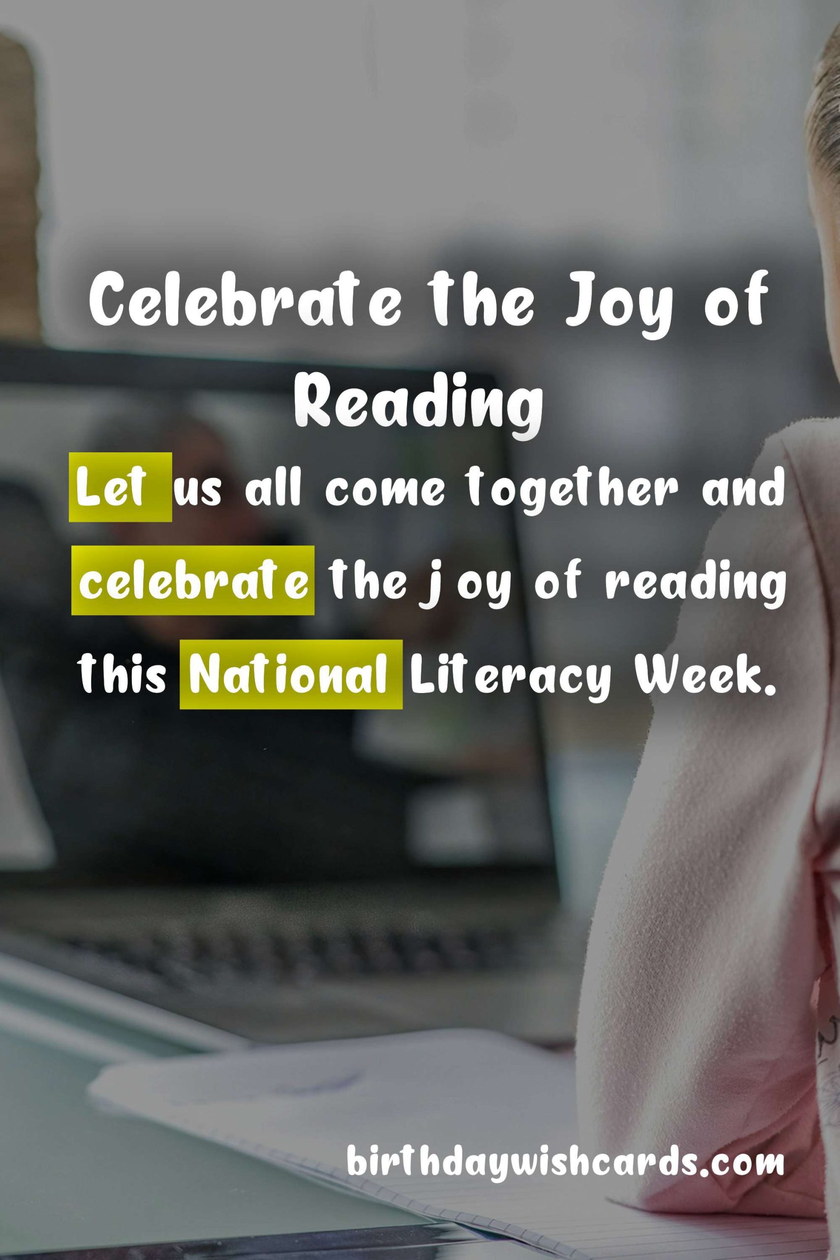National Literacy Week: Celebrating the Joy of Reading