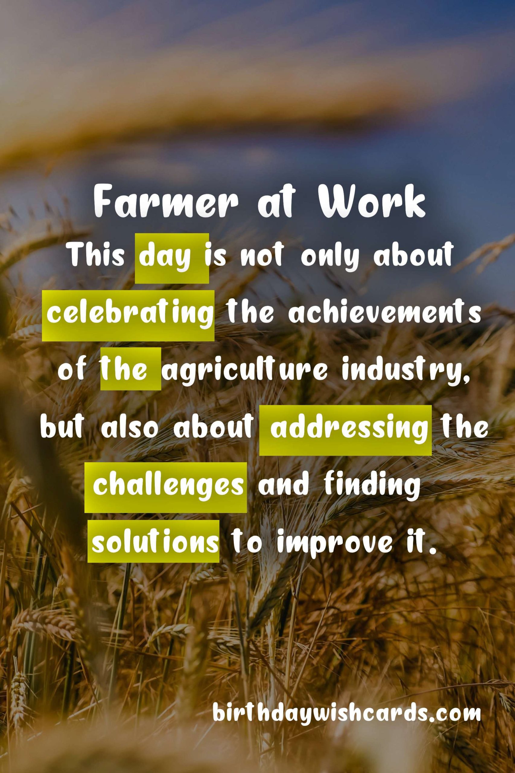 National Agriculture Day (7 June) - Celebrating the Backbone of Our Economy
