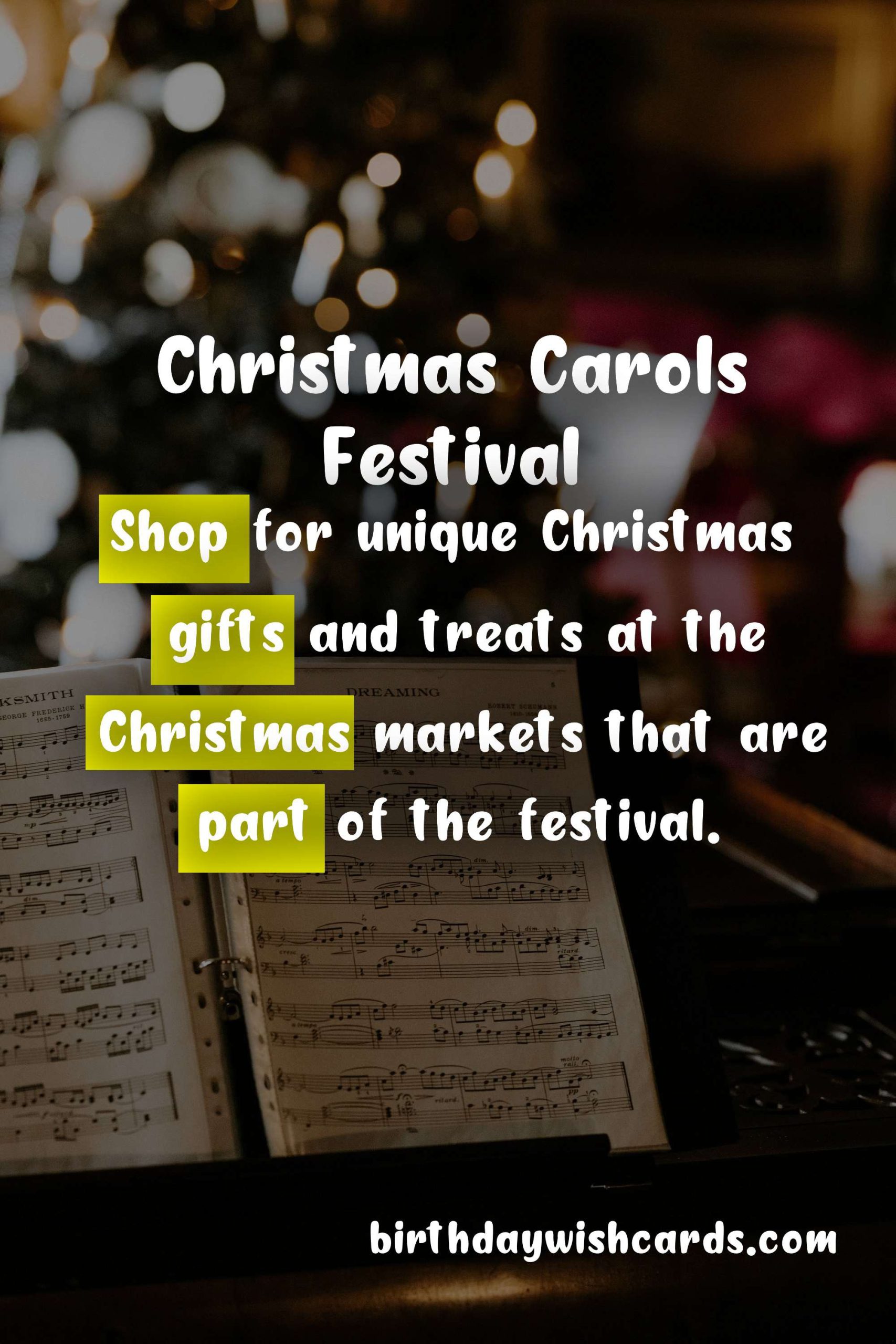 Celebrate Christmas with Joyful Carols at the Annual Christmas Carols Festival!