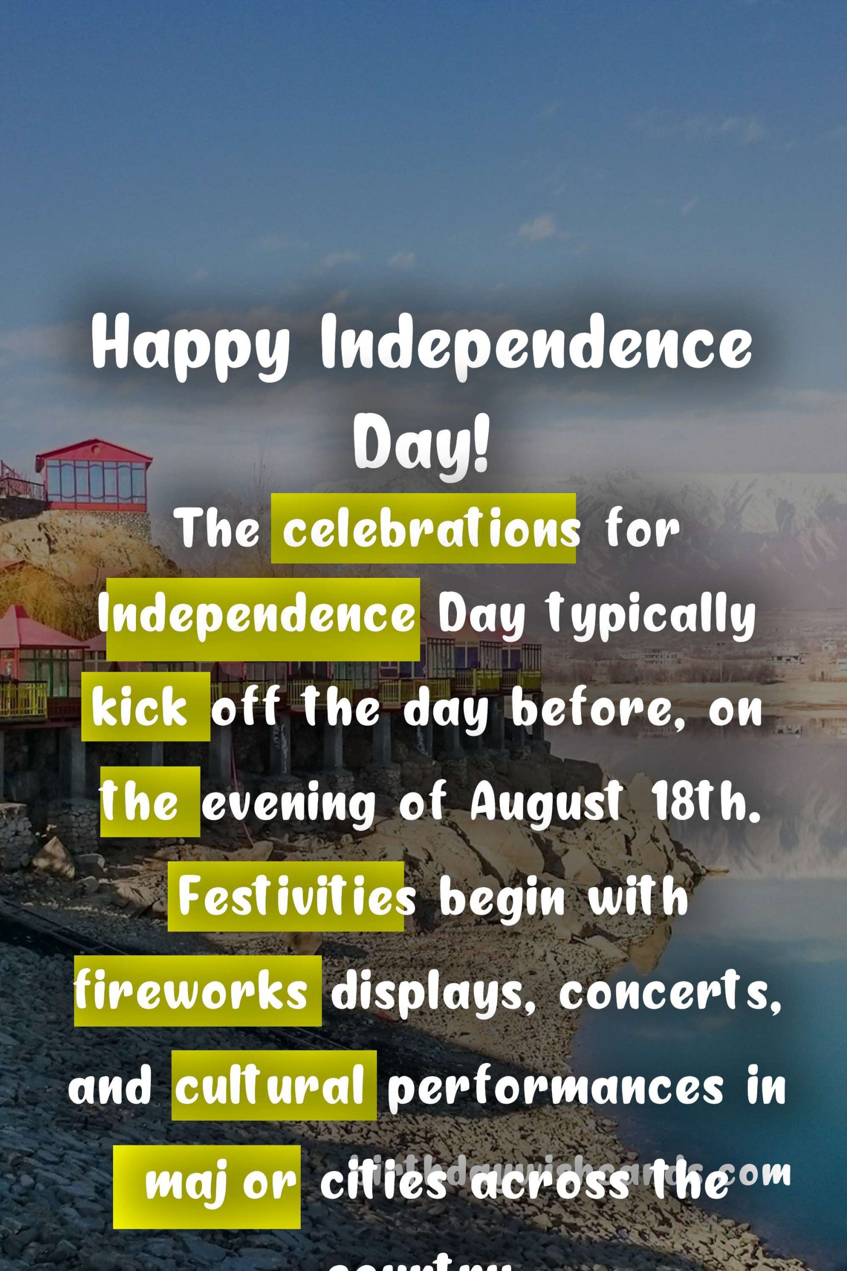 Celebrating Independence Day of Islamic Republic of Afghanistan u2013 August 19