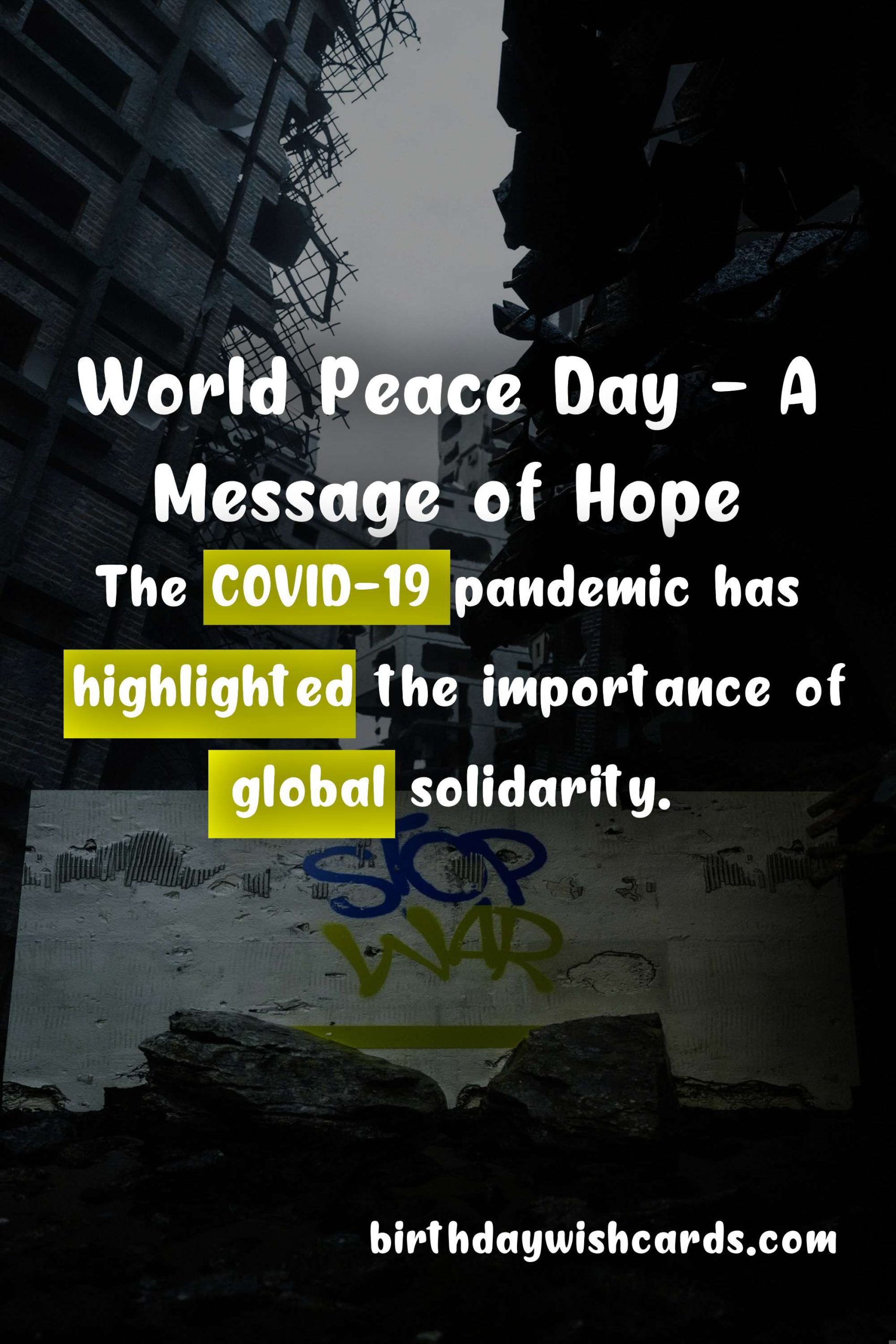 World Peace Day - September 21