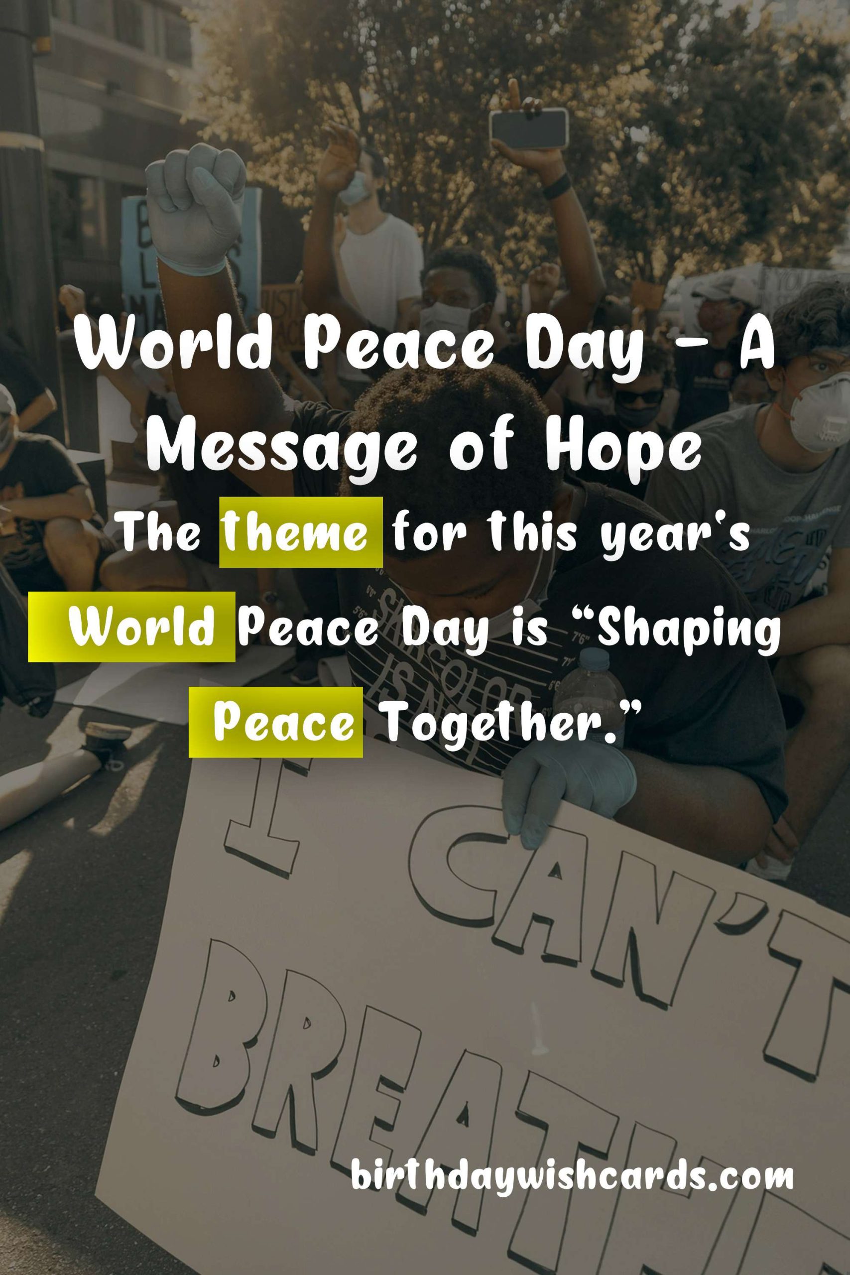 World Peace Day - September 21