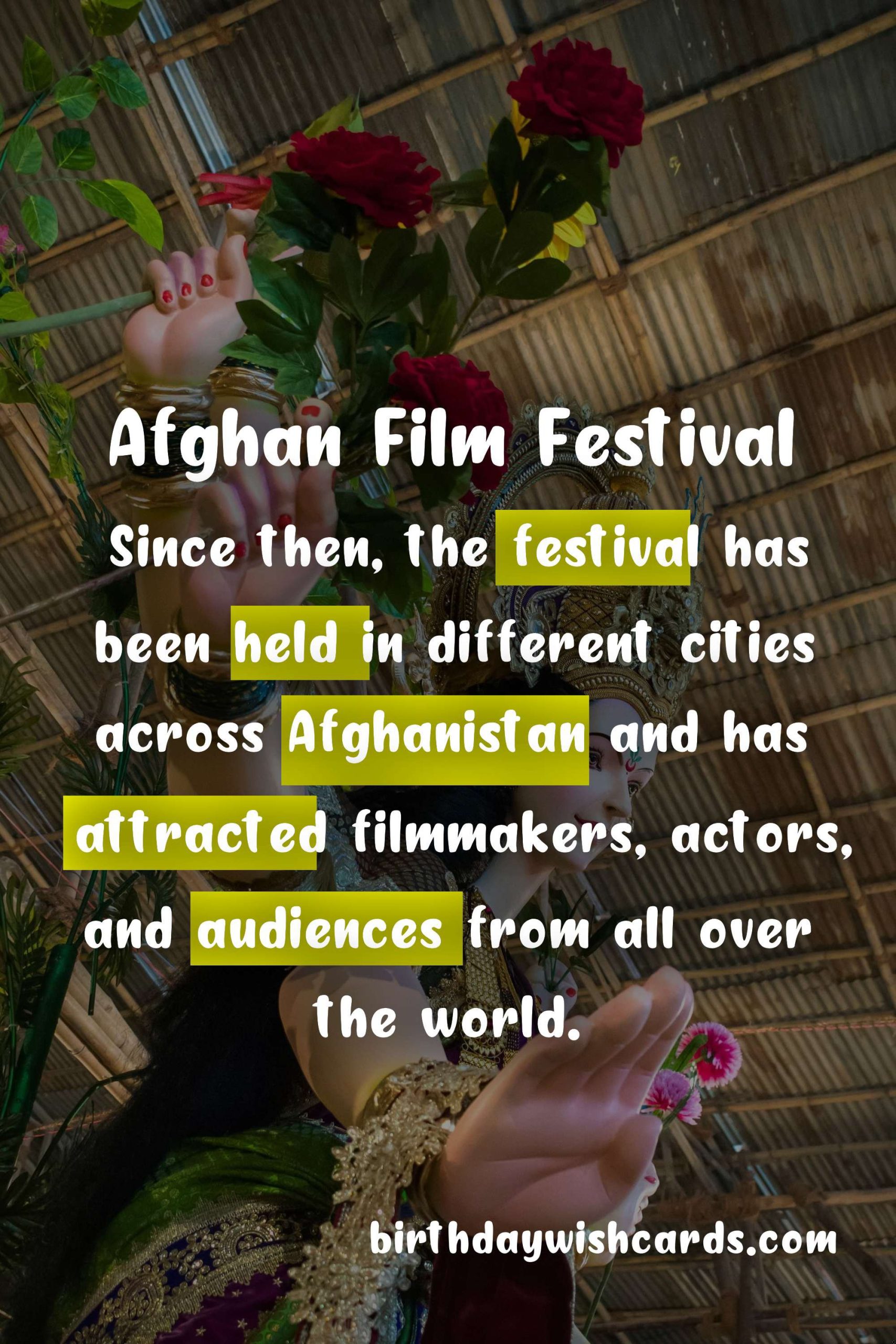 Afghan Film Festival - Date Varies
