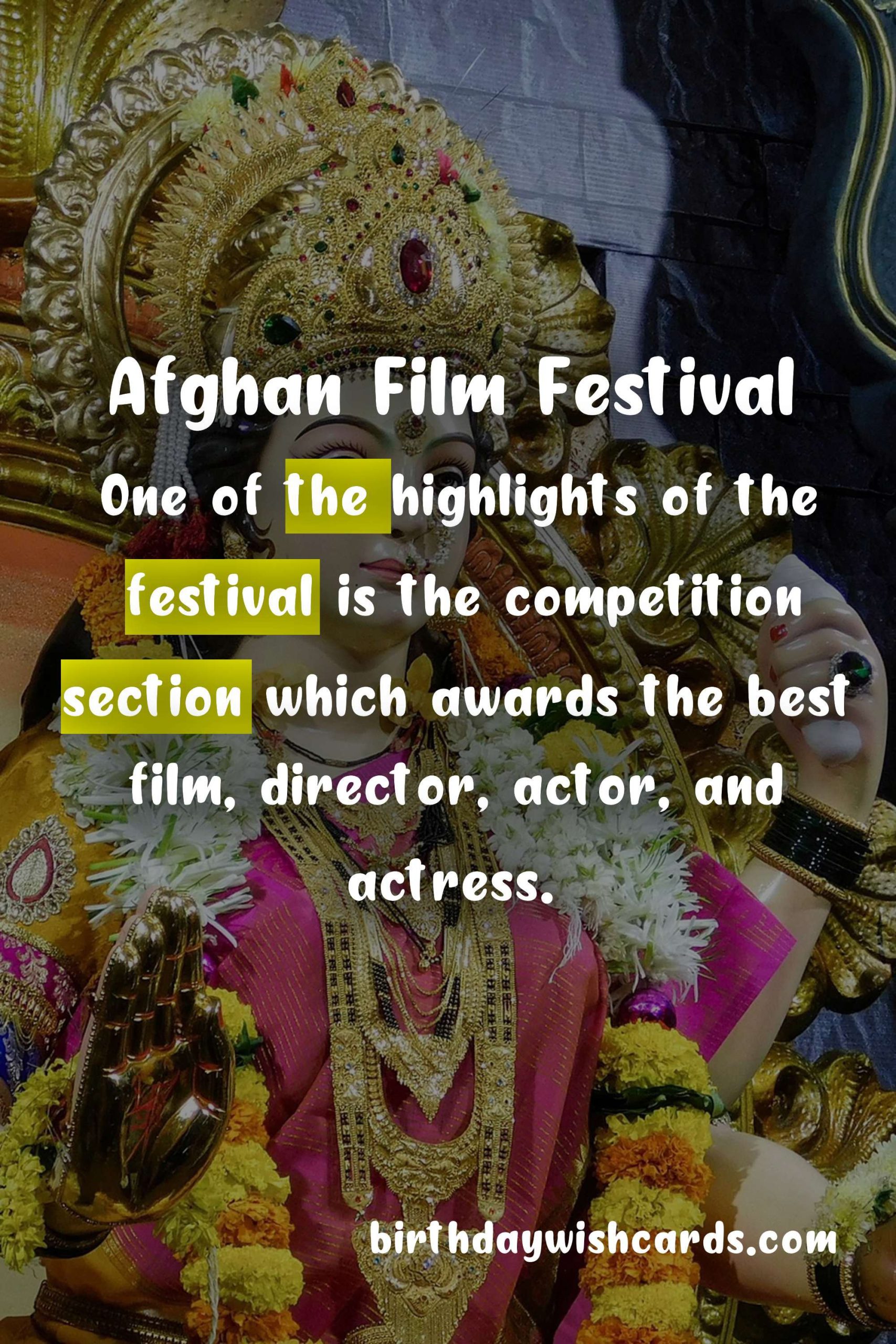 Afghan Film Festival - Date Varies