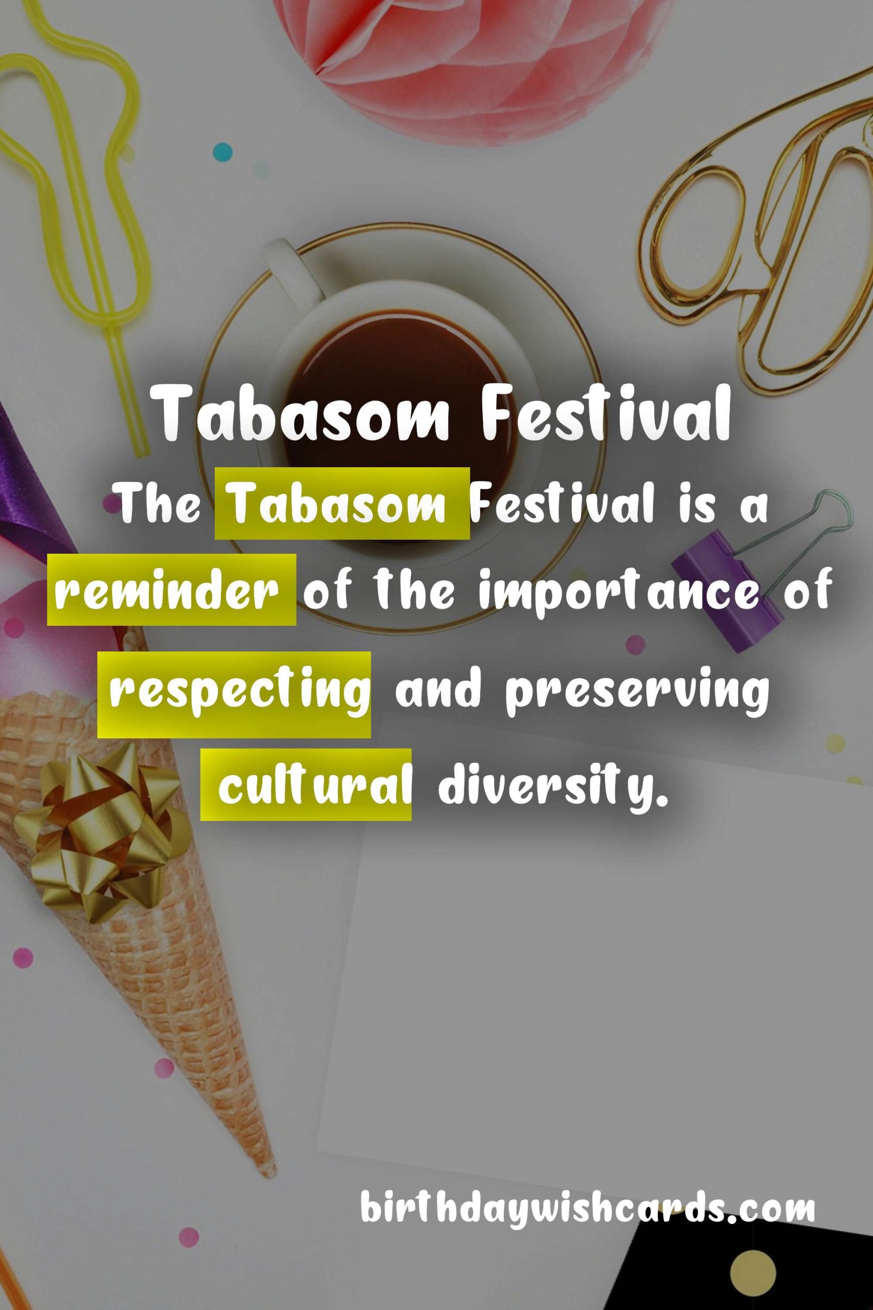 Tabasom Festival - Celebrating Joy, Community and Tradition on December 10