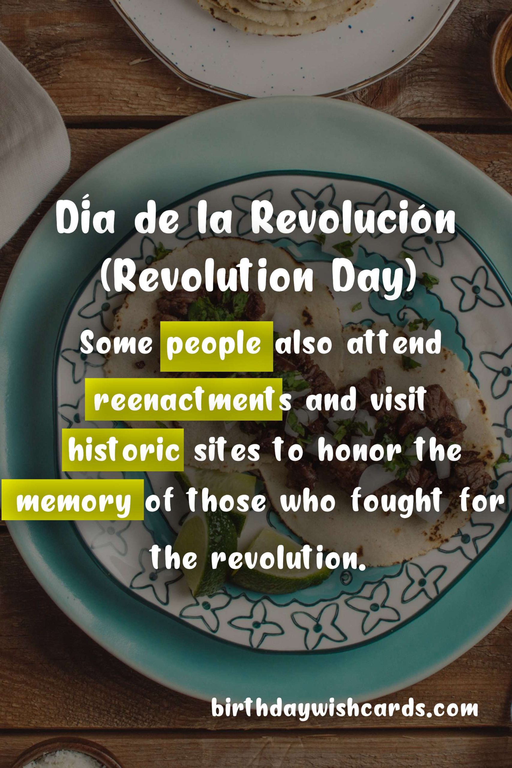 Día de la Revolución (Revolution Day) - October 20