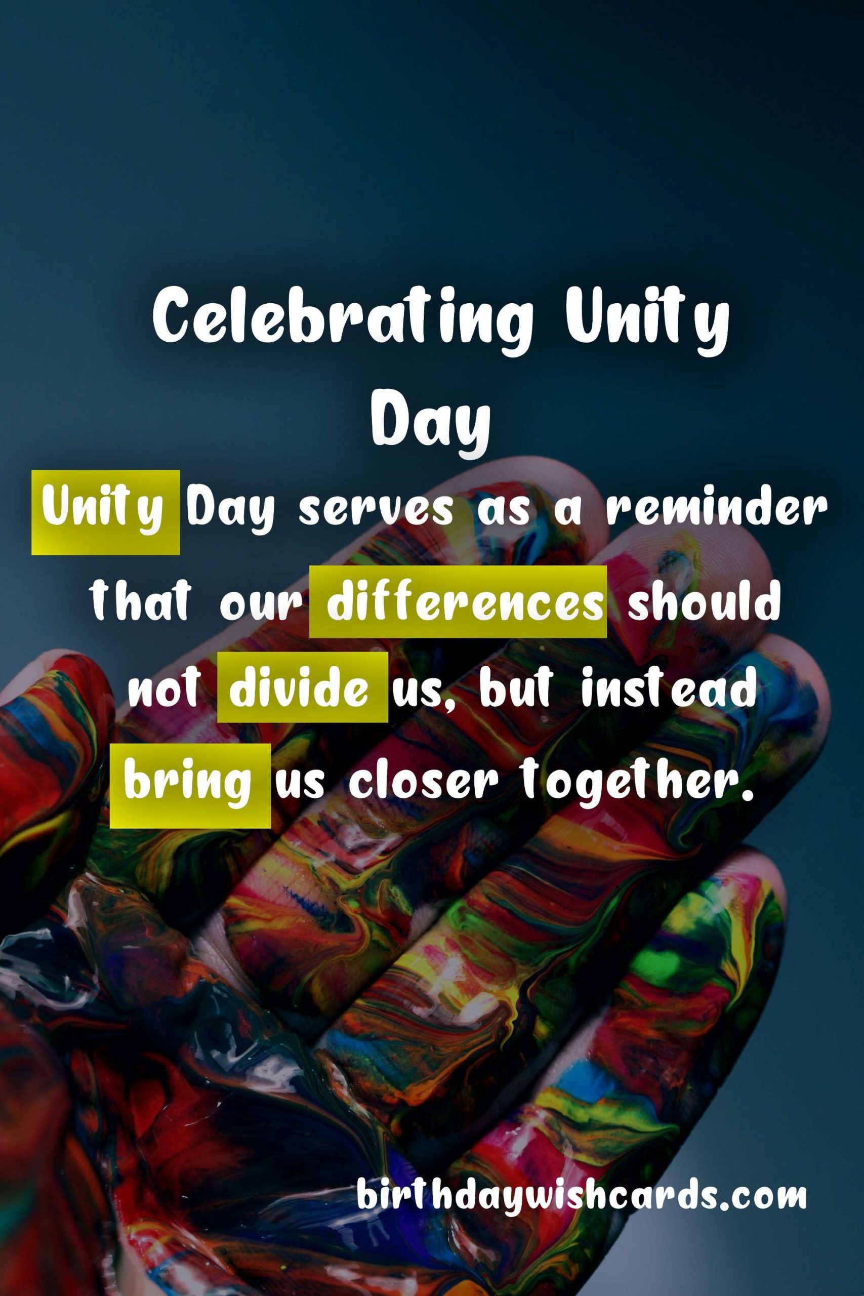 Celebrating Unity Day - A Day for Togetherness and Understanding