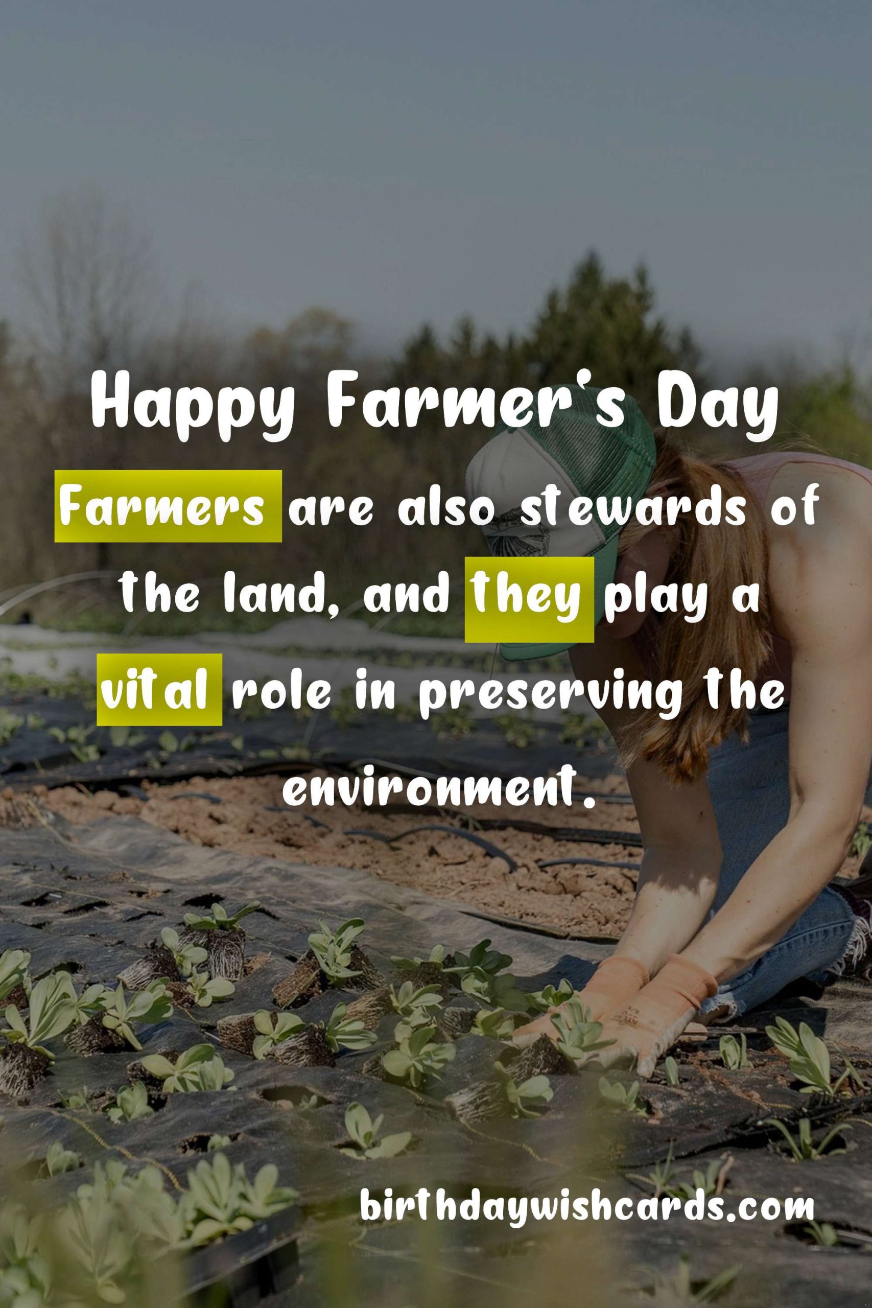 Celebrate Farmer's Day - First Friday of December