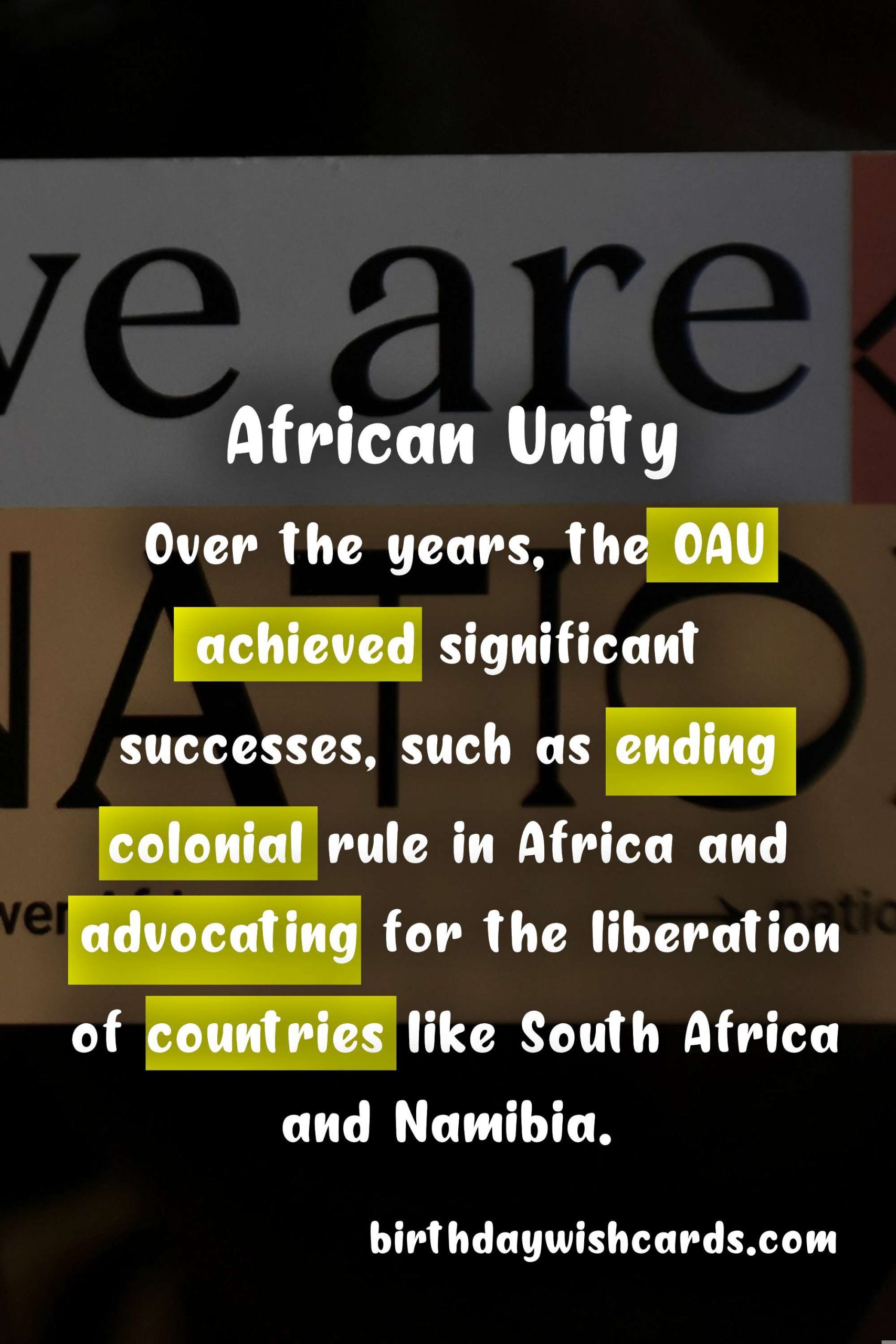 Africa Freedom Day - May 25: Celebrating the Independence and Unity of the Continent