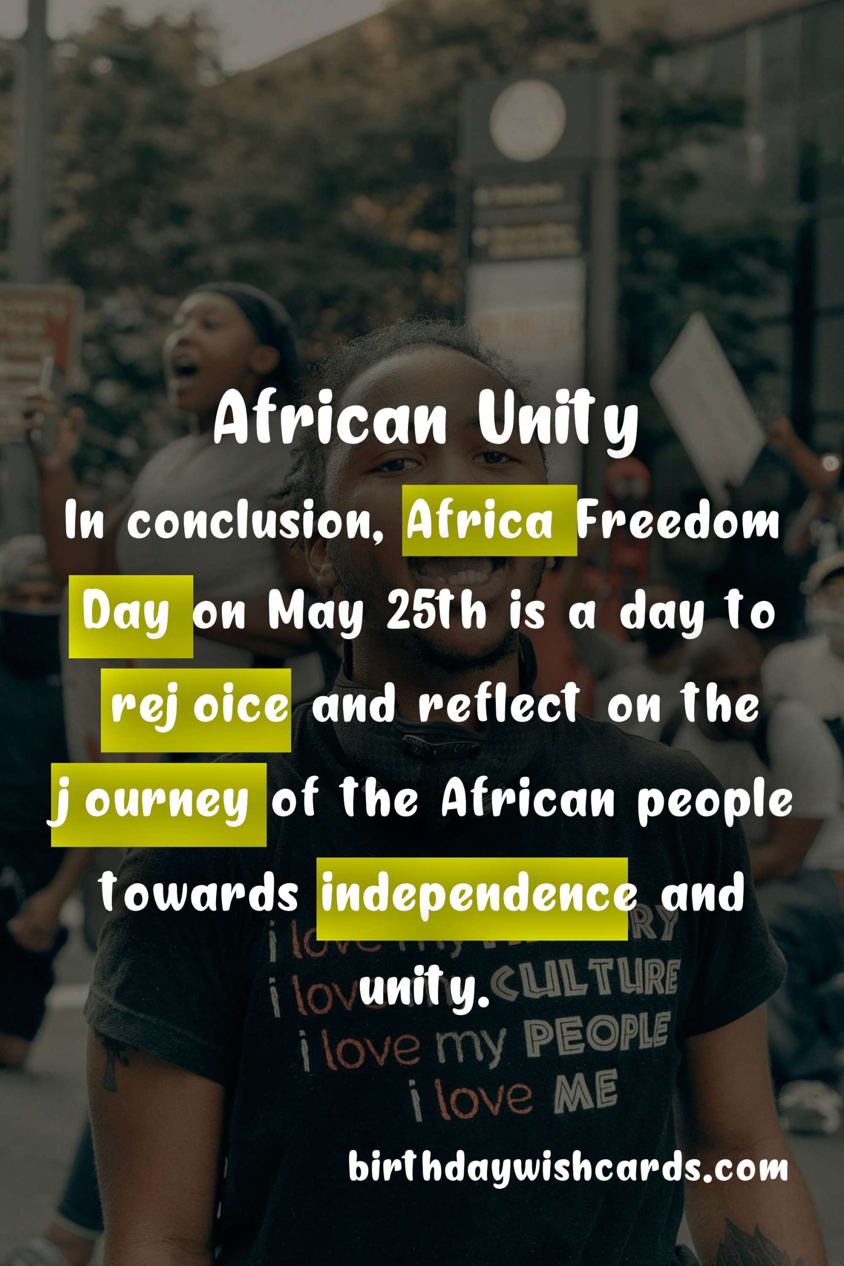 Africa Freedom Day - May 25: Celebrating the Independence and Unity of the Continent