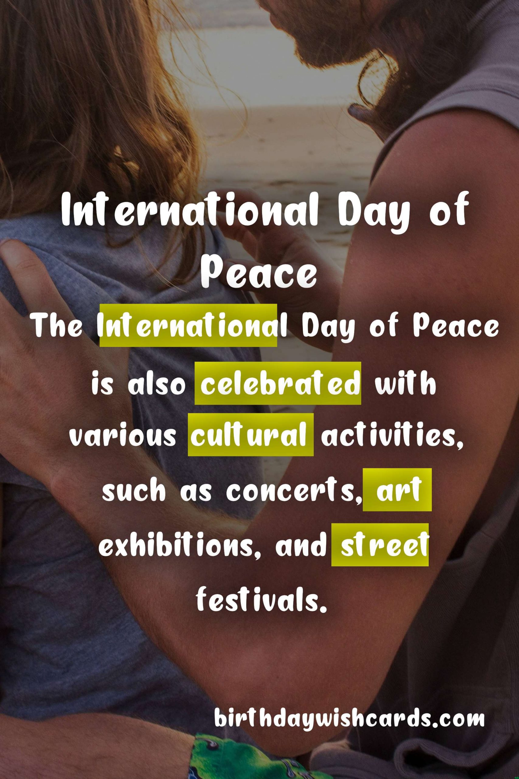 International Day of Peace (September 21): Promoting Awareness and Compassion for a Better World