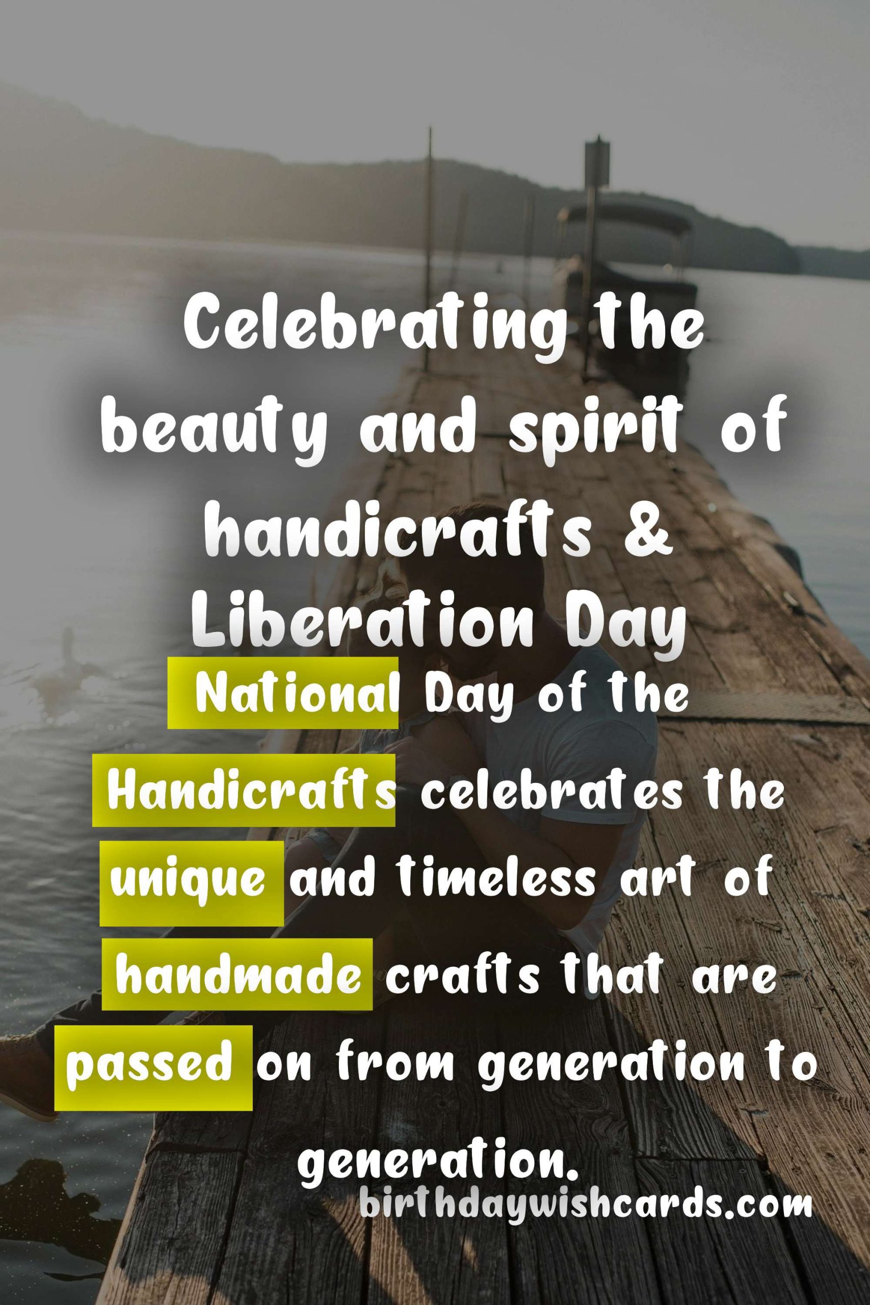 National Day of the Handicrafts & Liberation Day: A Celebration of Art and History
