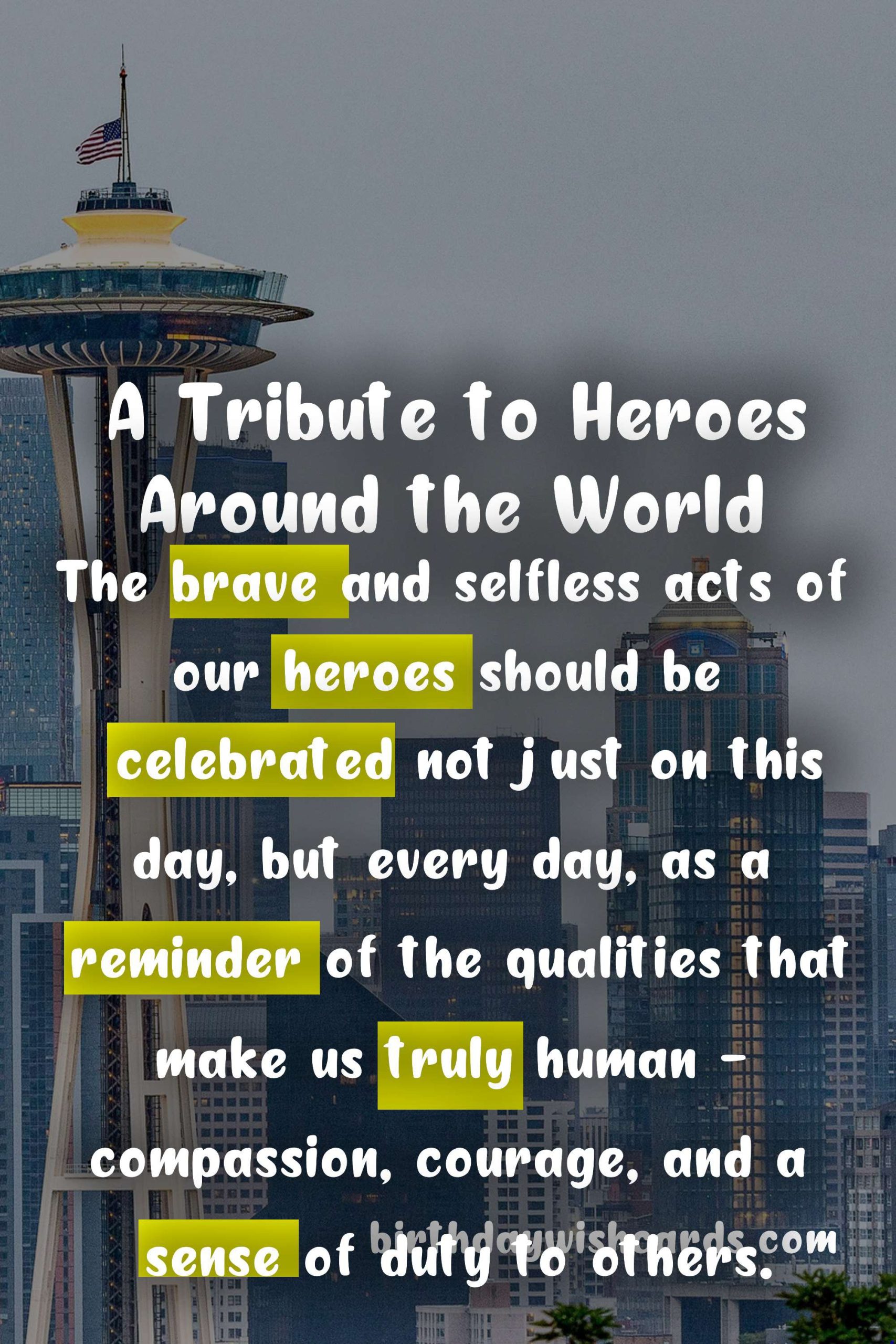 Heroes' Day - A Tribute to Those Who Selflessly Serve Their Nation