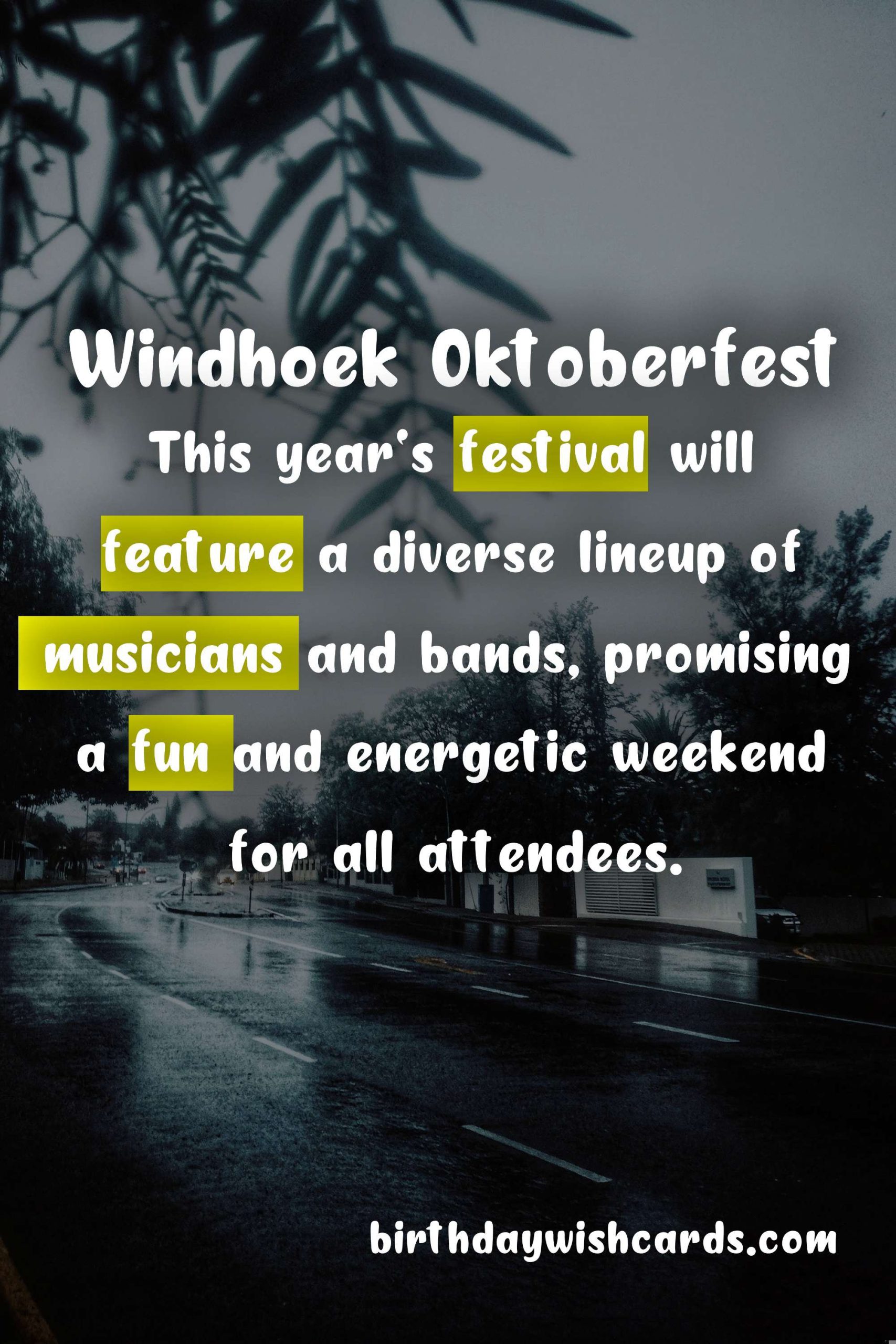 Celebrating German Culture at the Windhoek Oktoberfest - October 25-26