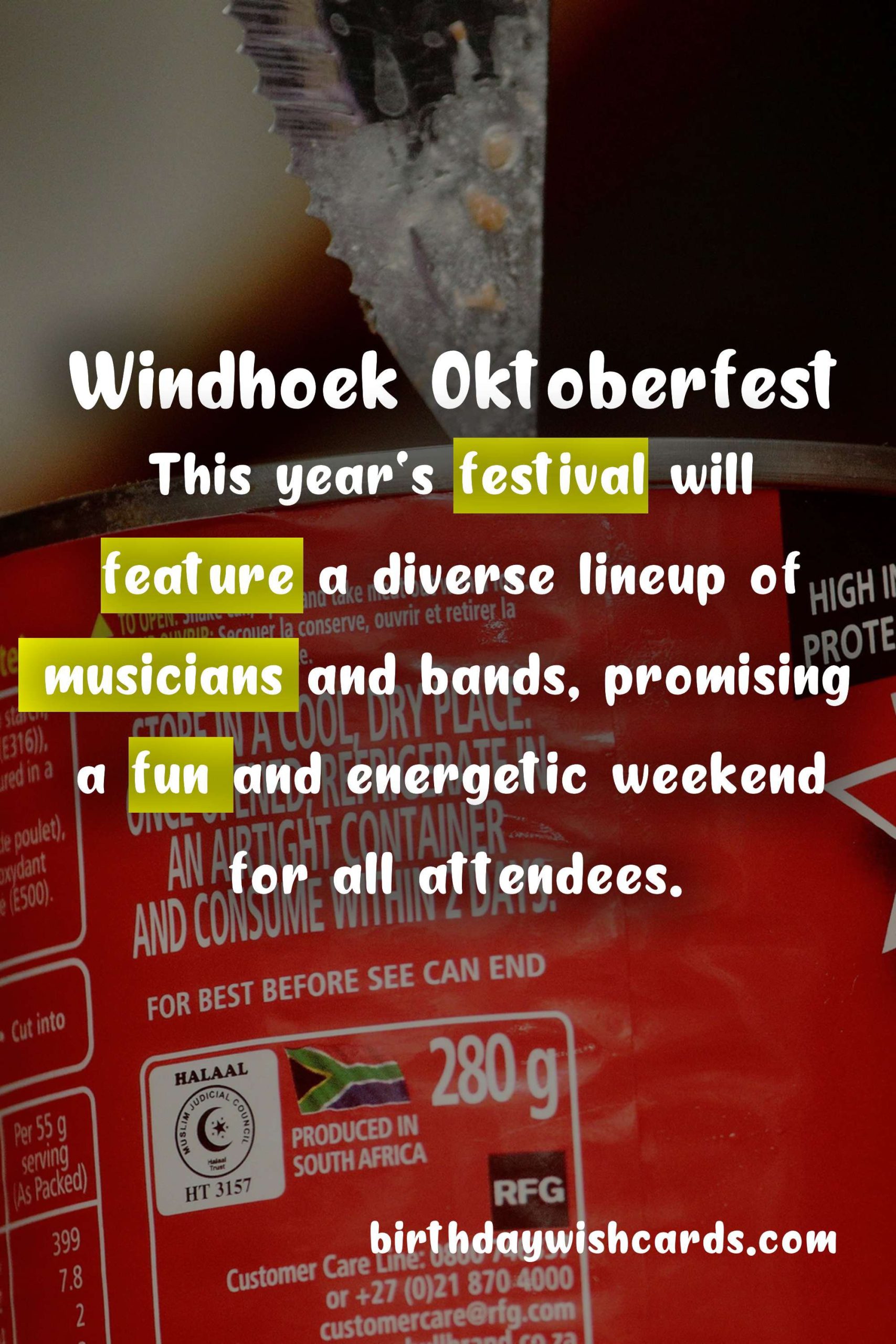 Celebrating German Culture at the Windhoek Oktoberfest - October 25-26