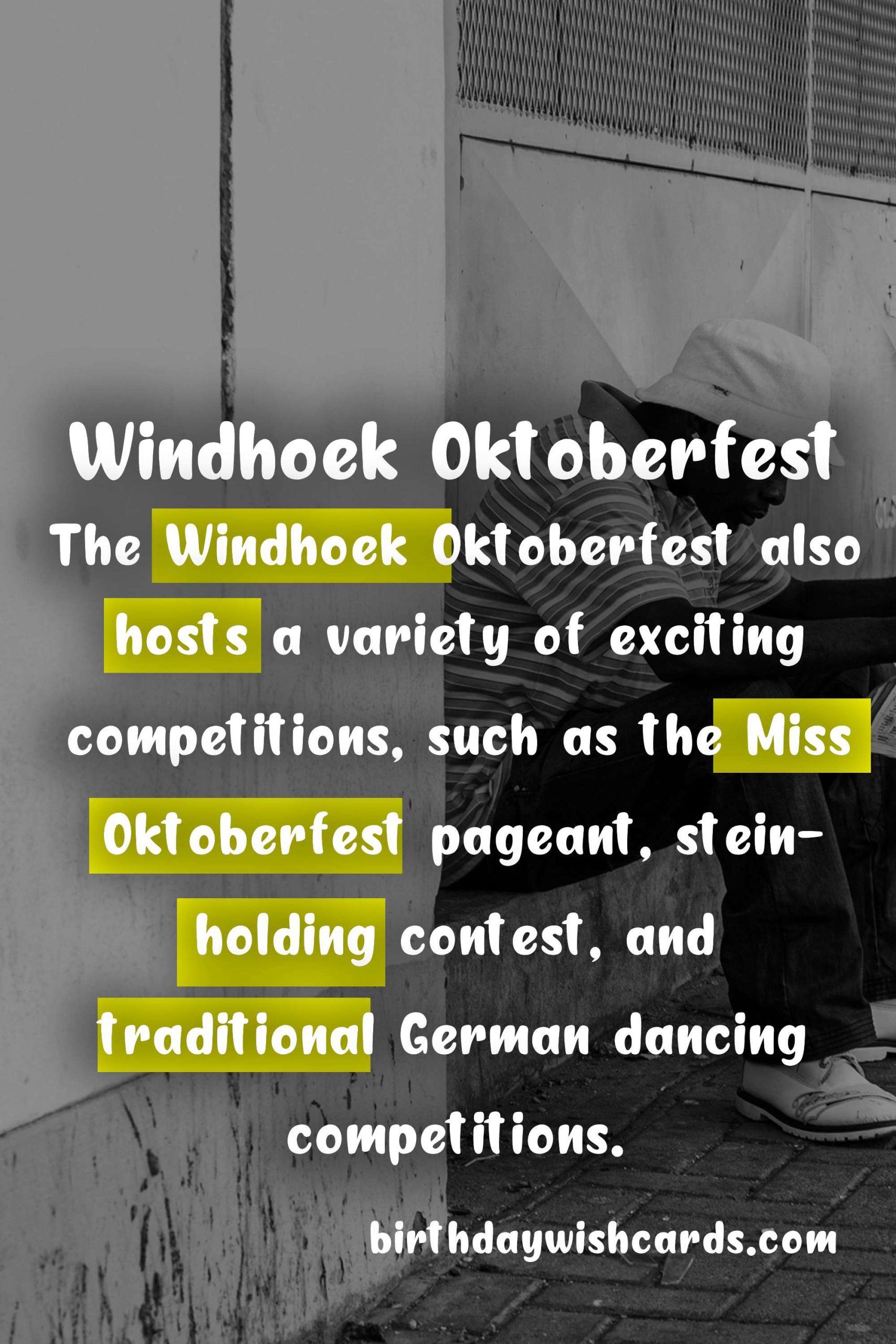 Celebrating German Culture at the Windhoek Oktoberfest - October 25-26
