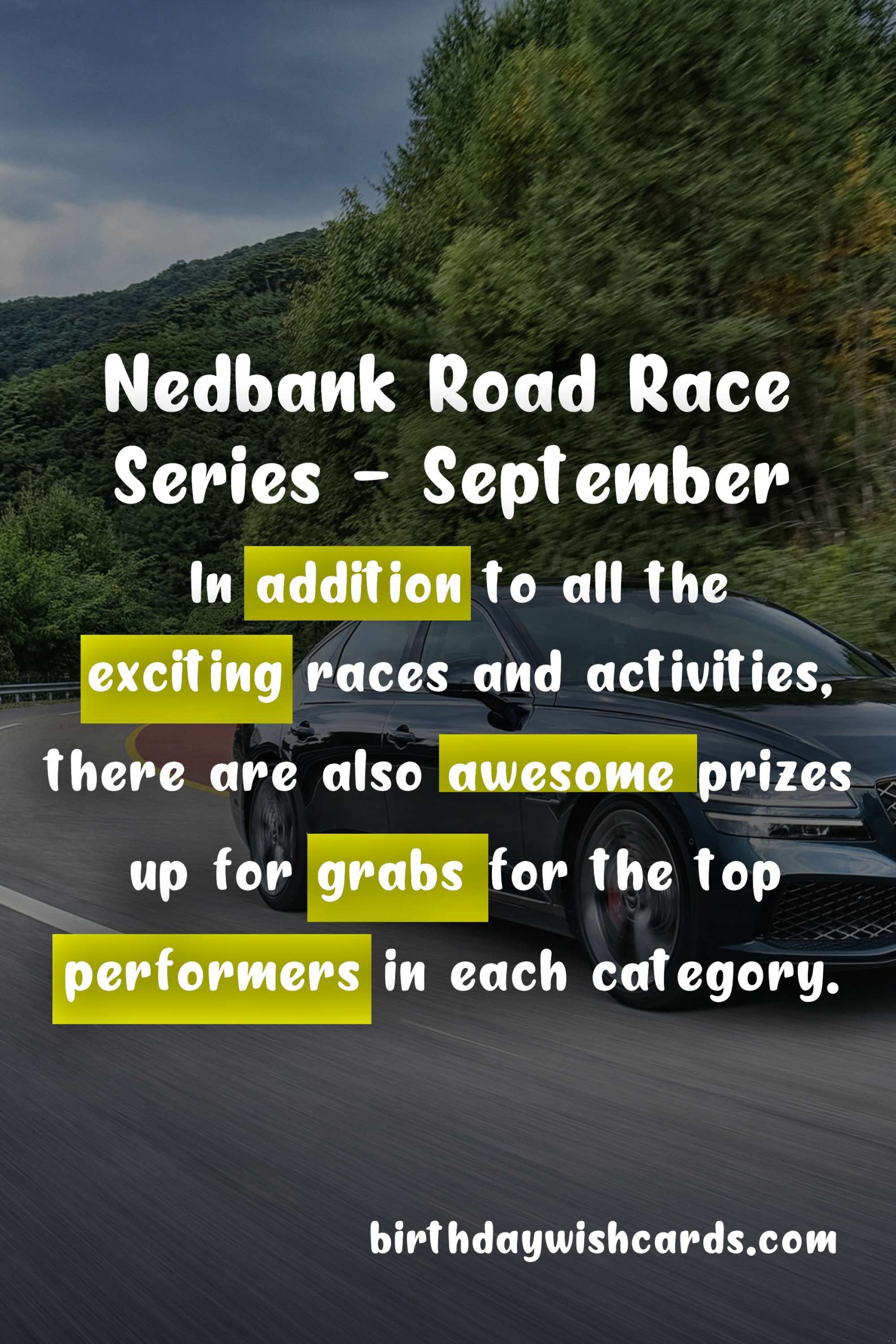 Nedbank Road Race Series - September 21