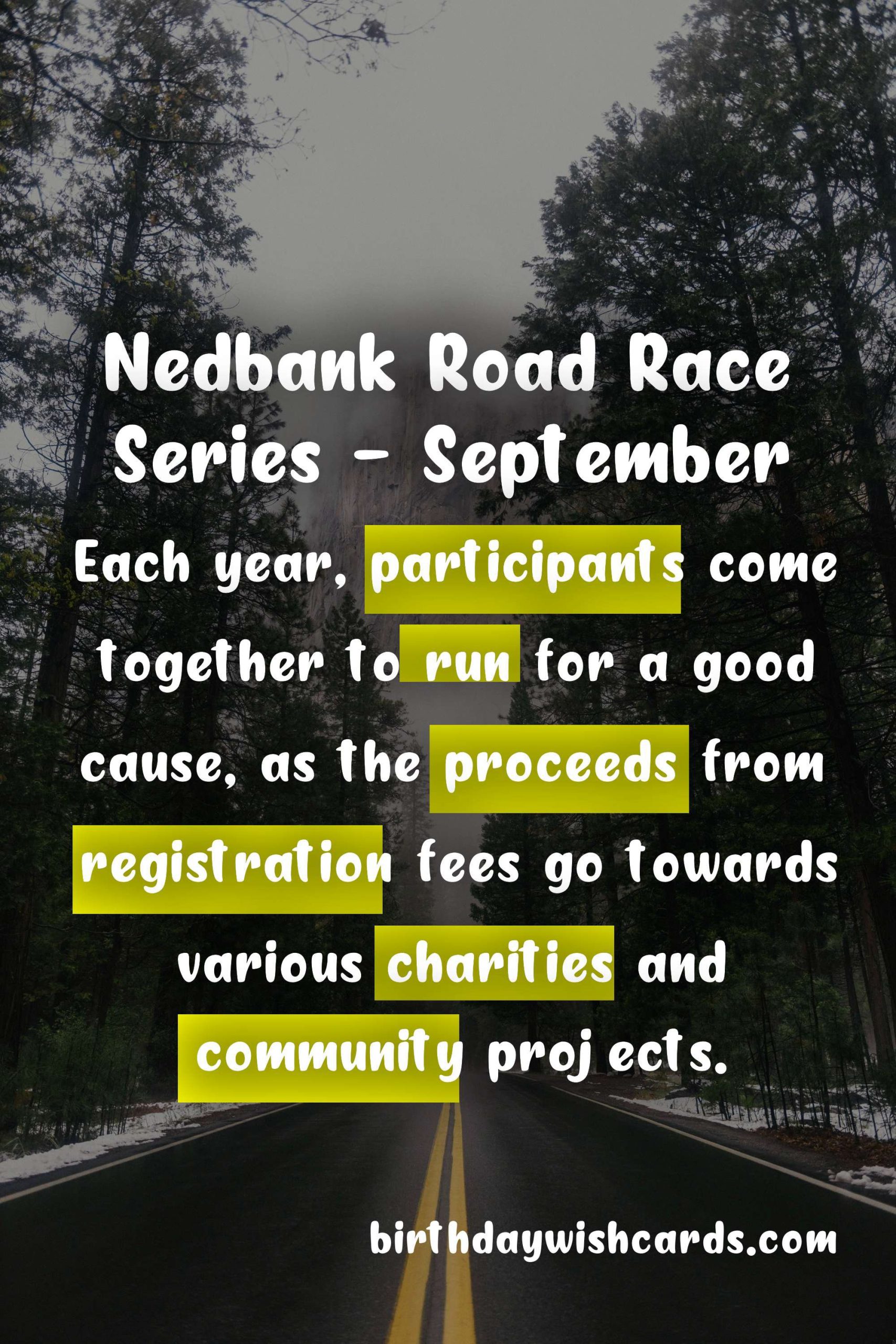 Nedbank Road Race Series - September 21