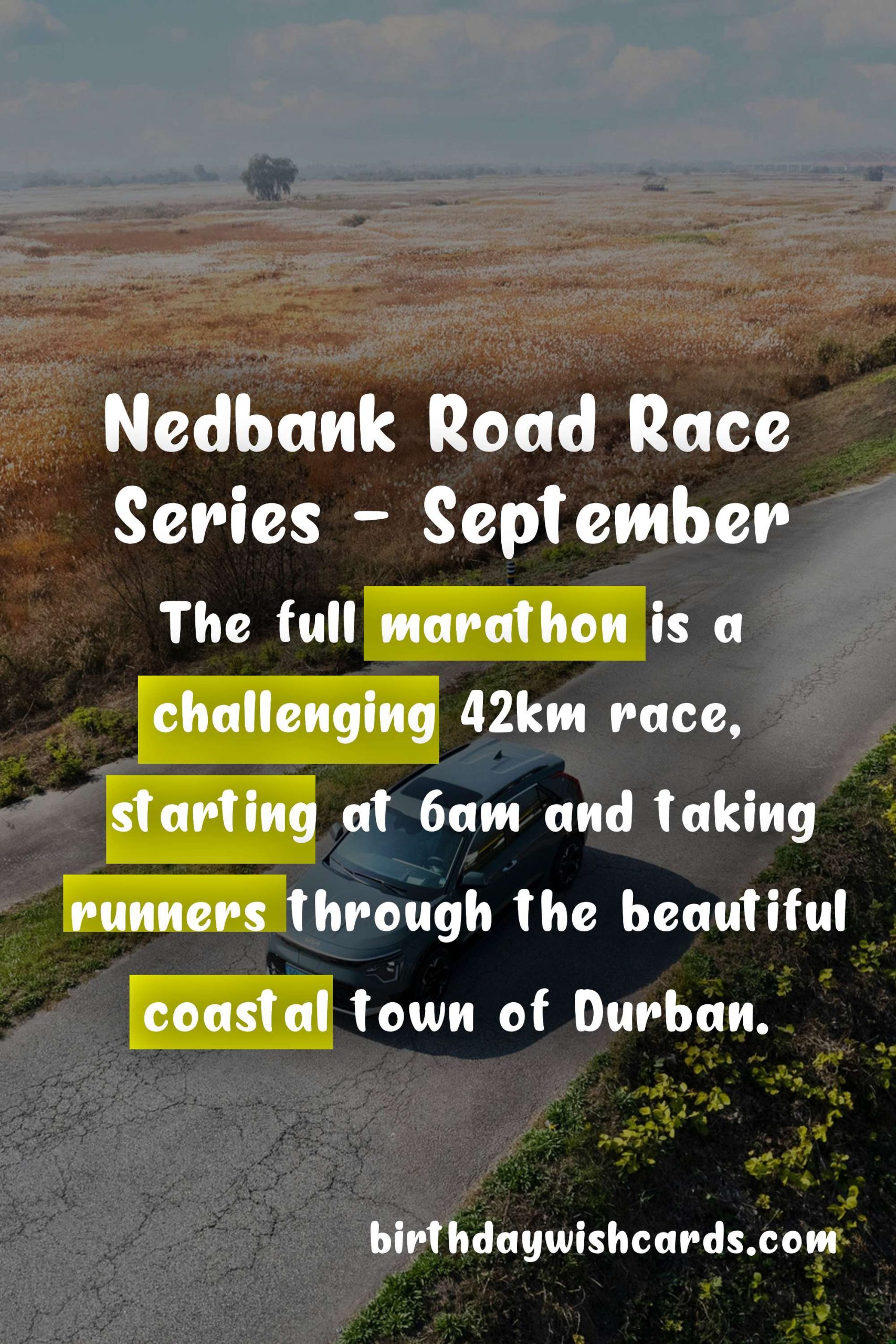 Nedbank Road Race Series - September 21
