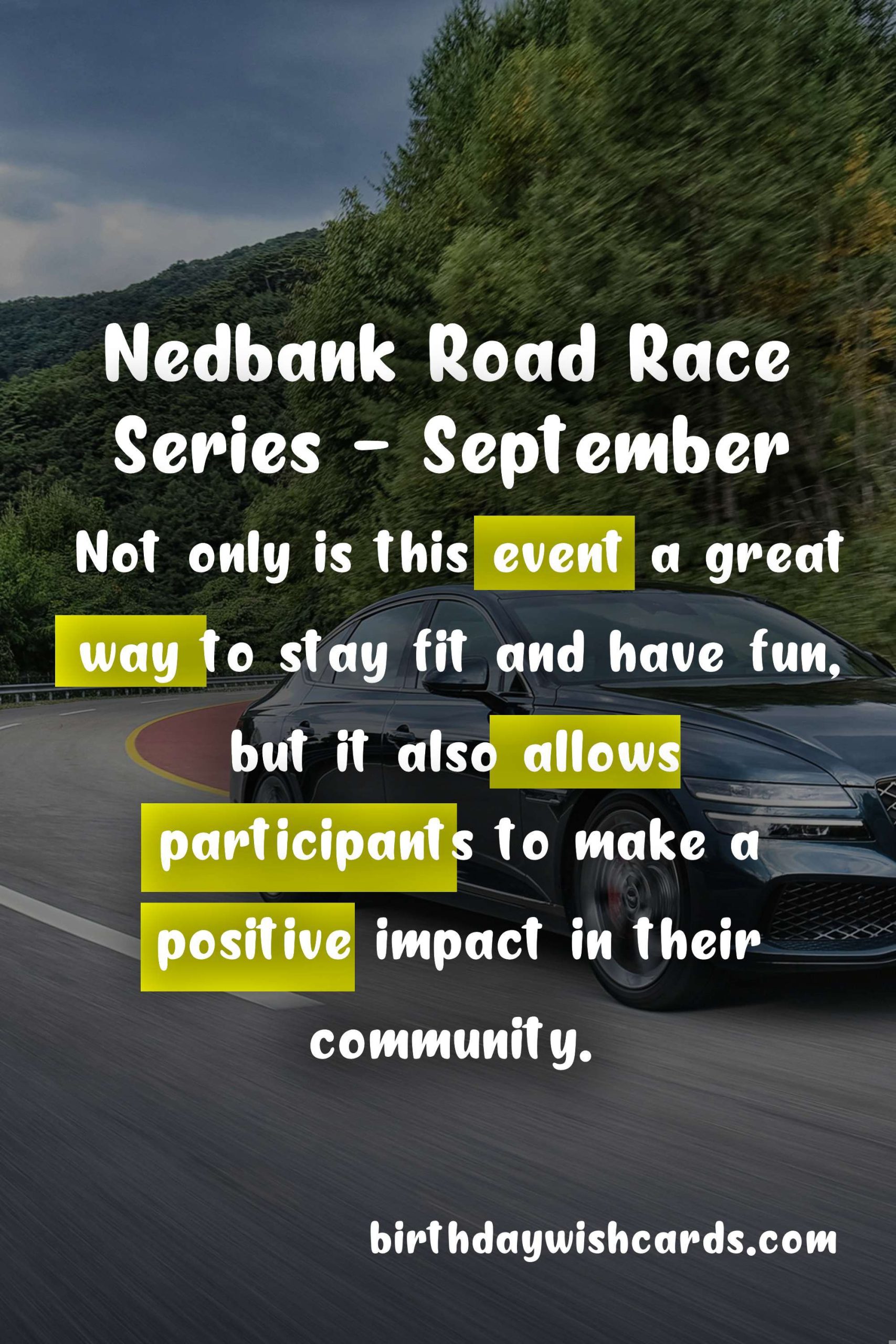 Nedbank Road Race Series - September 21