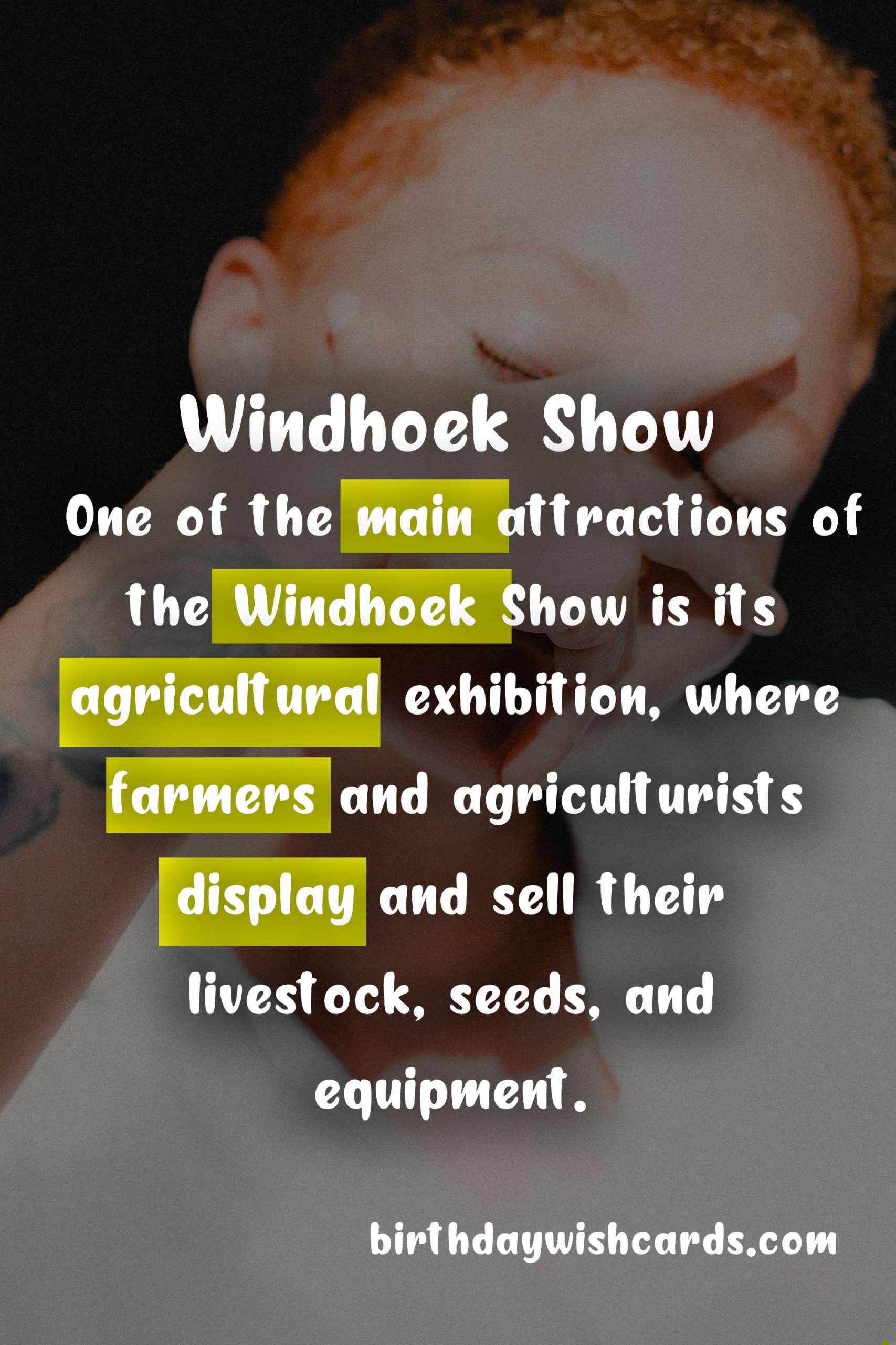 Experience the Thrills of the Windhoek Show - September 27 to October 5