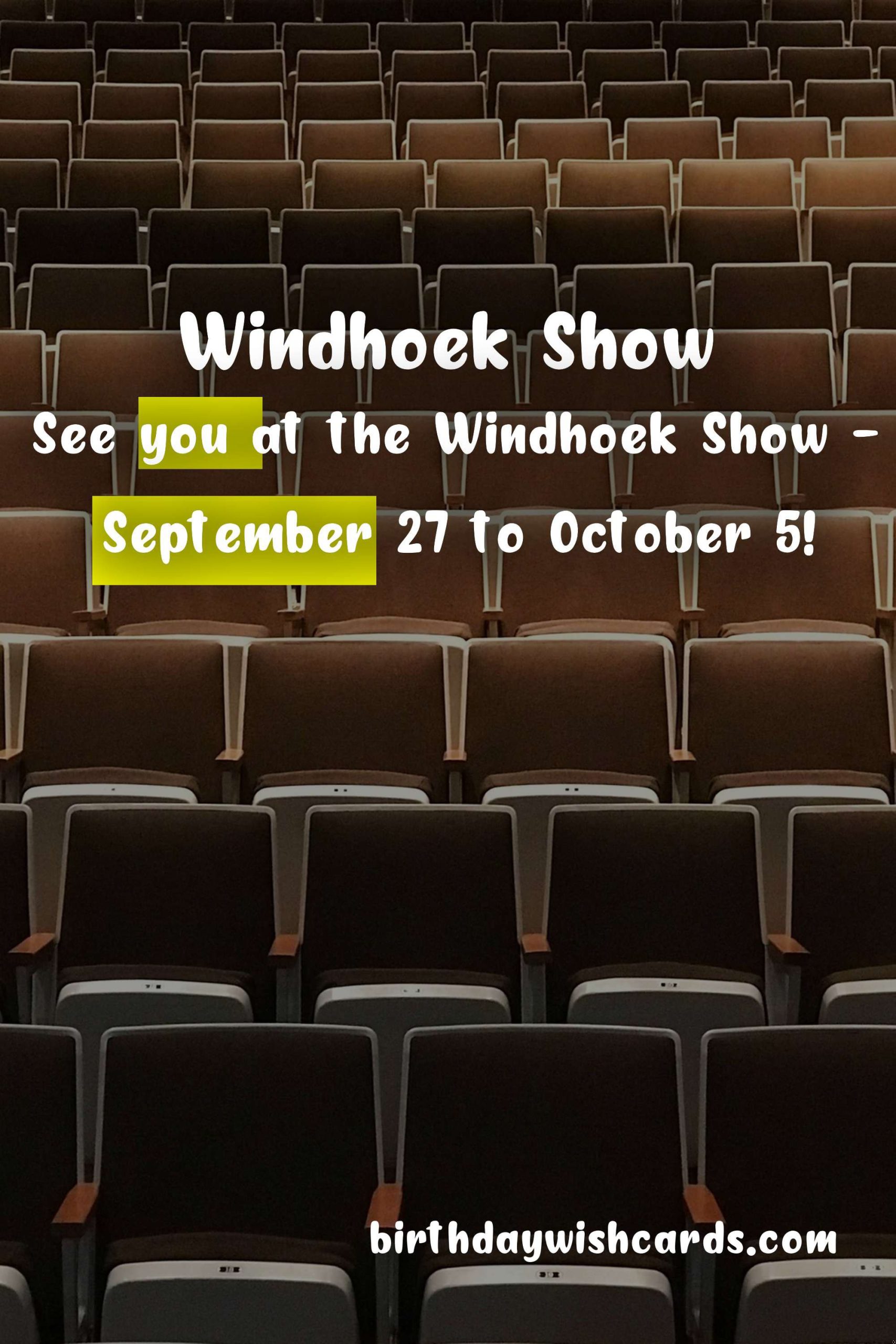 Experience the Thrills of the Windhoek Show - September 27 to October 5