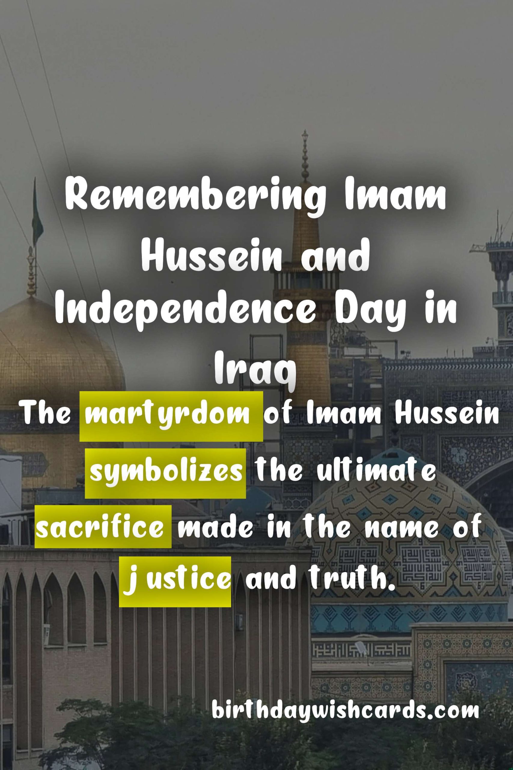 Remembering the Martyrdom of Imam Hussein on December 28: A Lesson in Bravery and Selflessness
