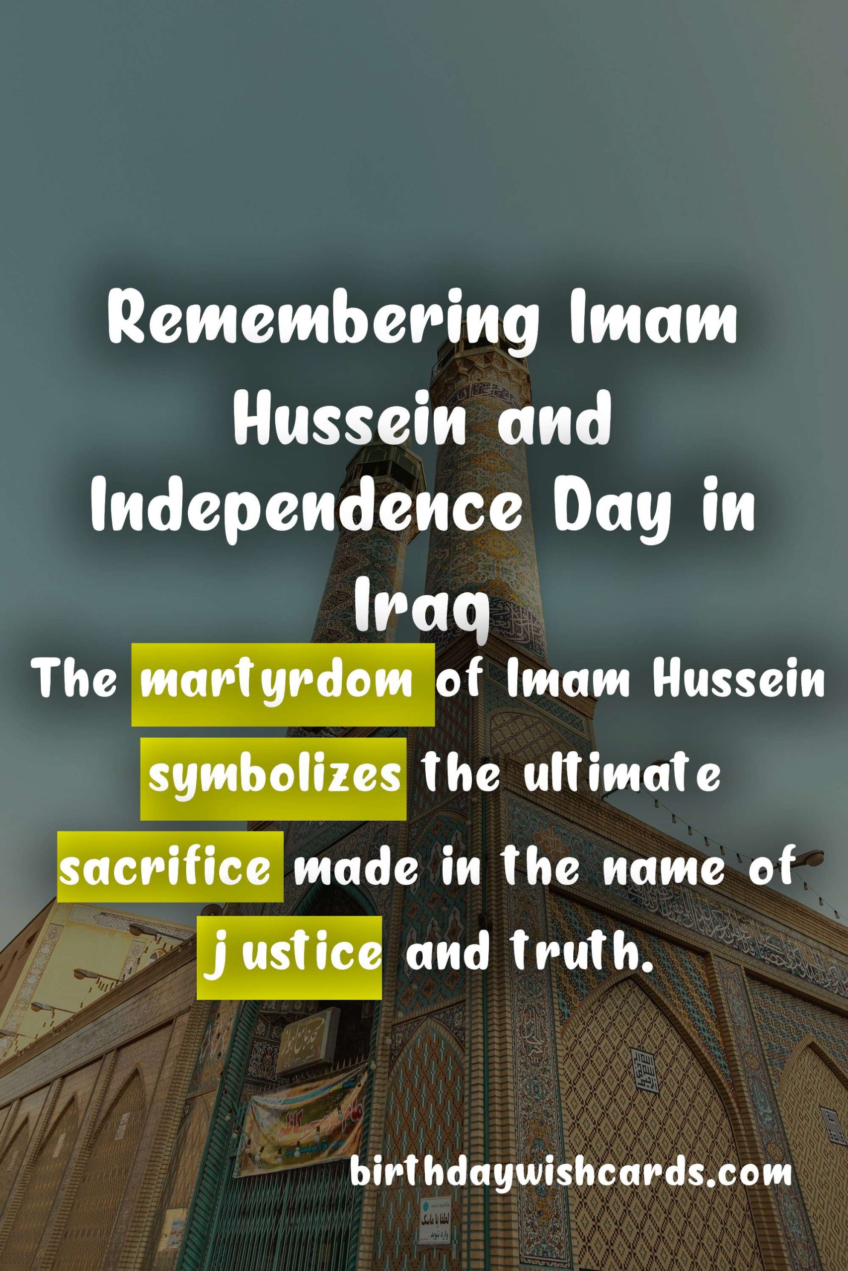 Remembering the Martyrdom of Imam Hussein on December 28: A Lesson in Bravery and Selflessness