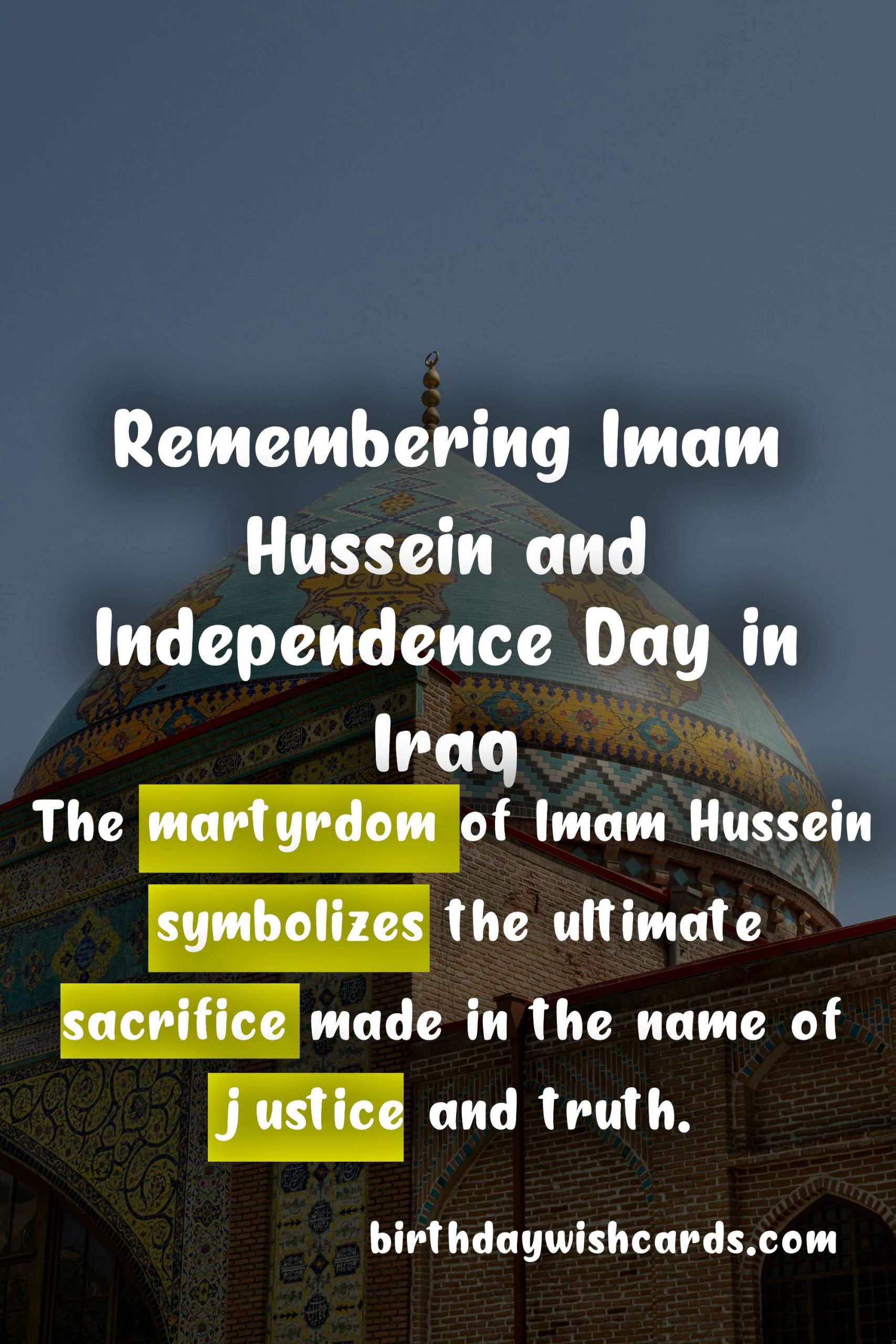 Remembering the Martyrdom of Imam Hussein on December 28: A Lesson in Bravery and Selflessness