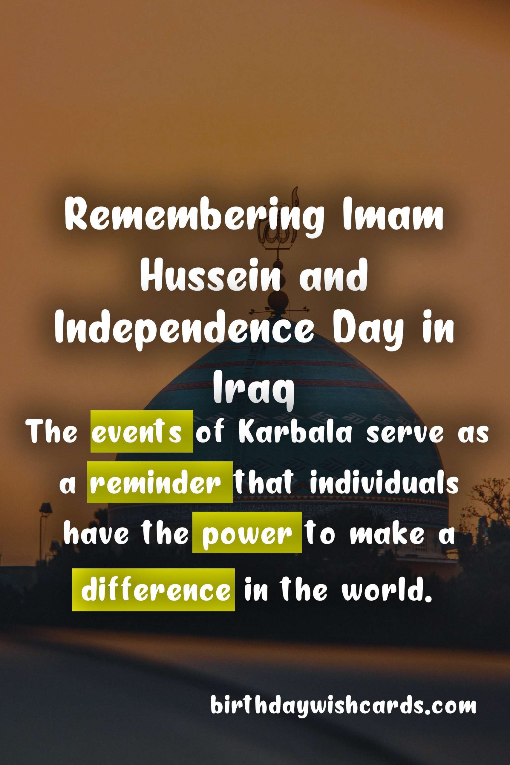 Remembering the Martyrdom of Imam Hussein on December 28: A Lesson in Bravery and Selflessness