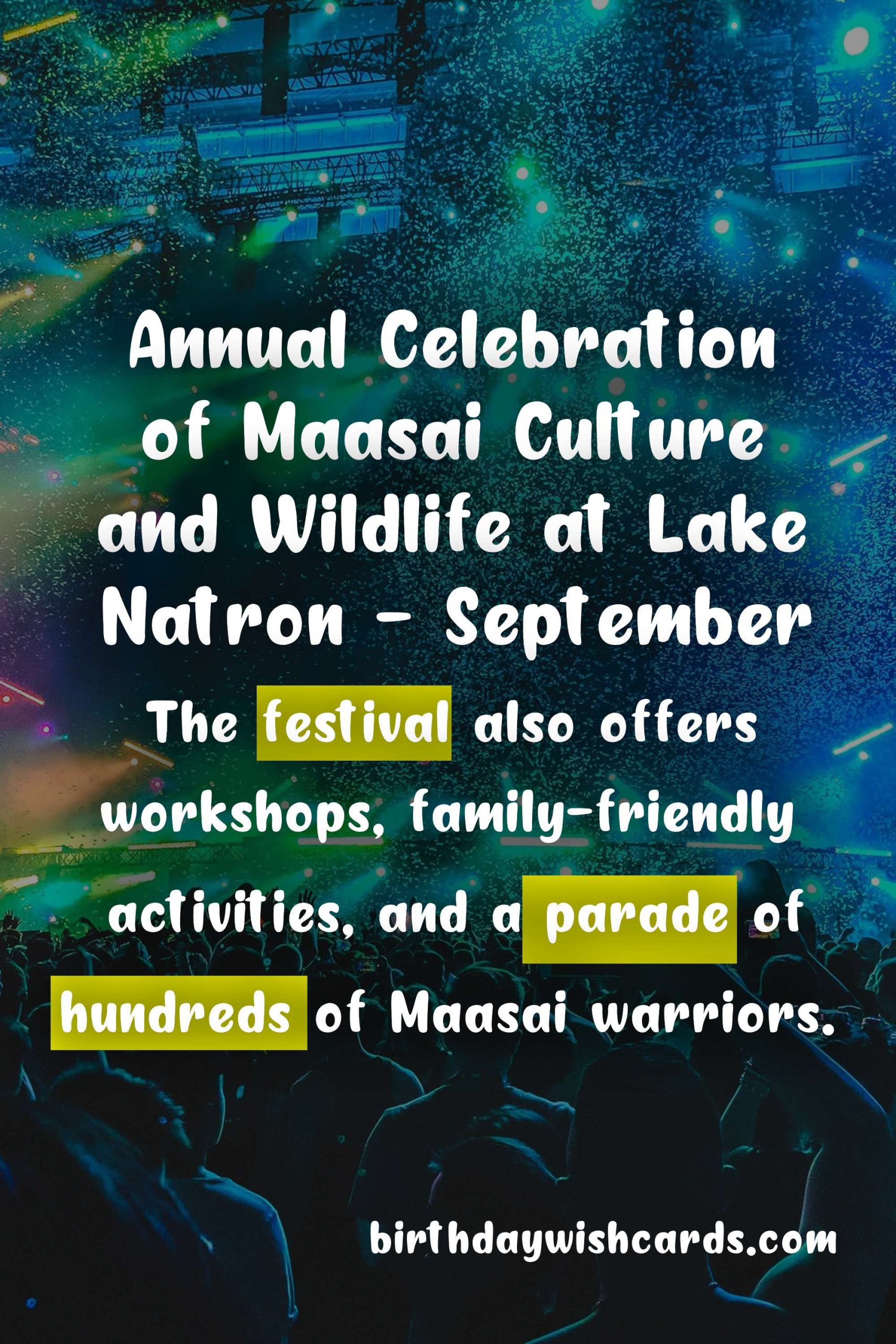 Discover the Beauty and Rich Culture of Lake Natron at the Annual Cultural Tourism Festival - September