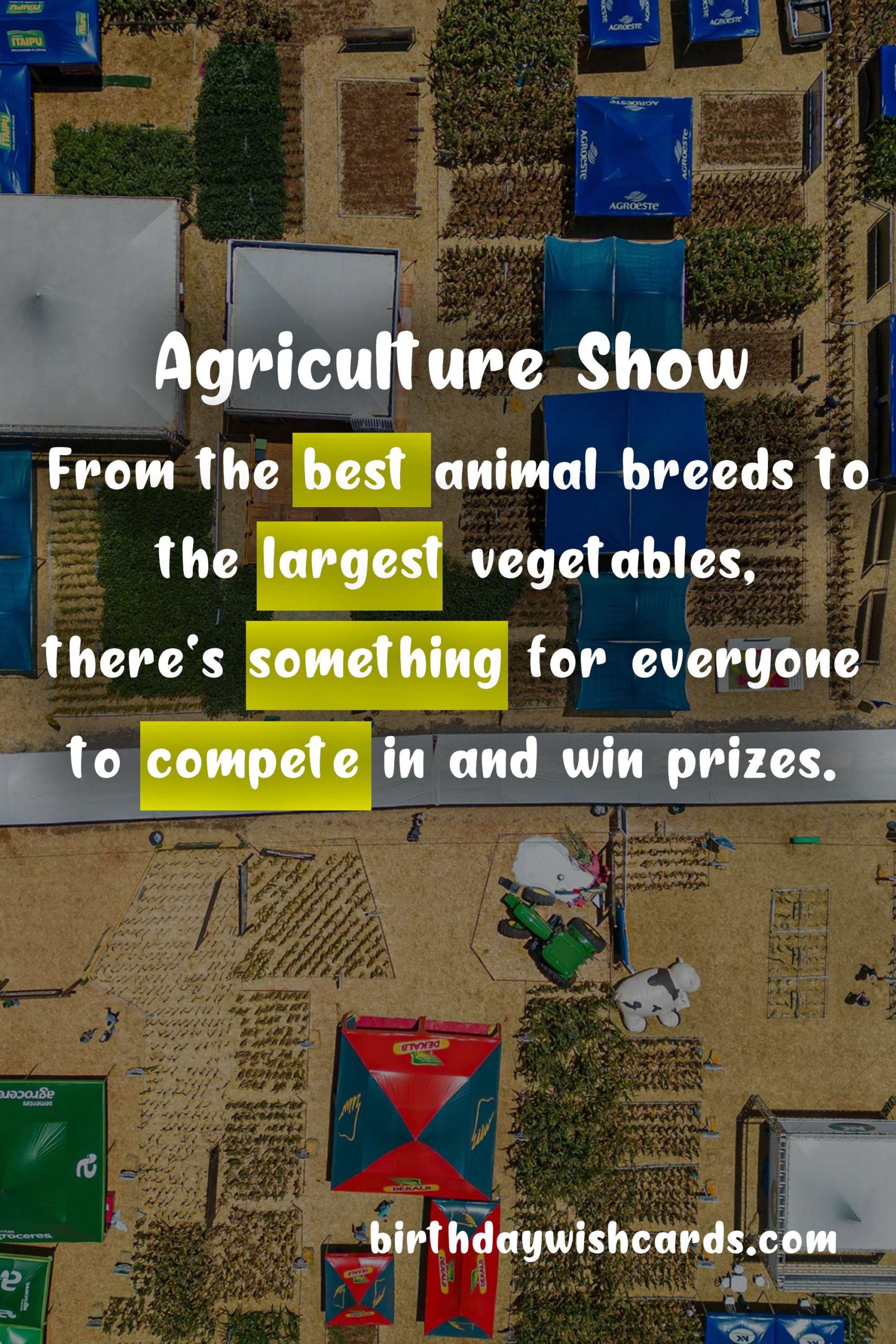 Experience the Best of Agriculture at the March 23rd Agriculture Show