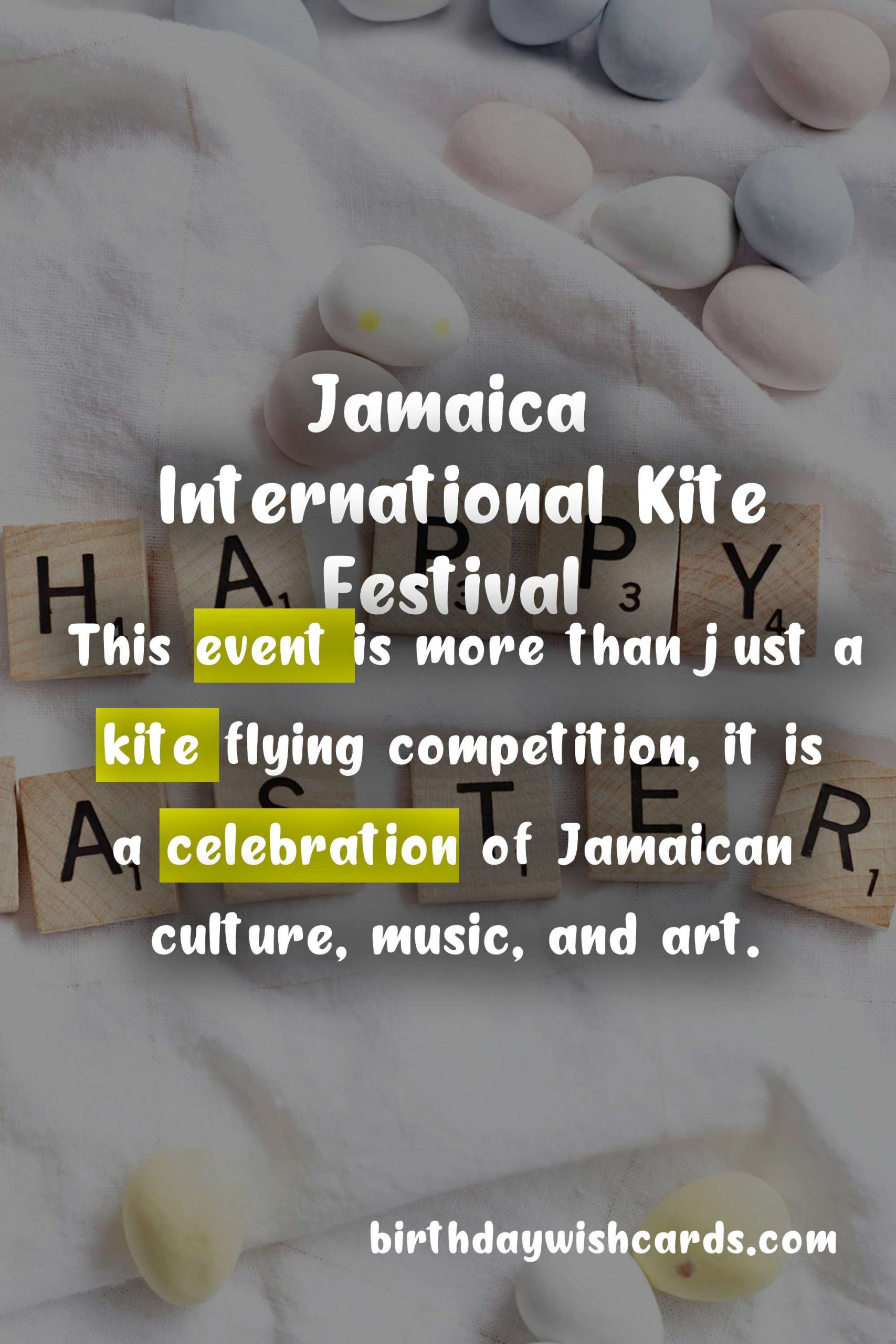 Jamaica International Kite Festival - Easter Weekend