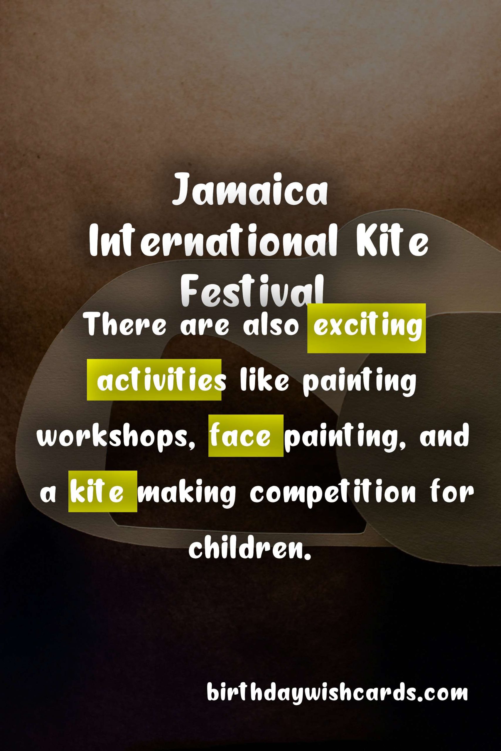 Jamaica International Kite Festival - Easter Weekend