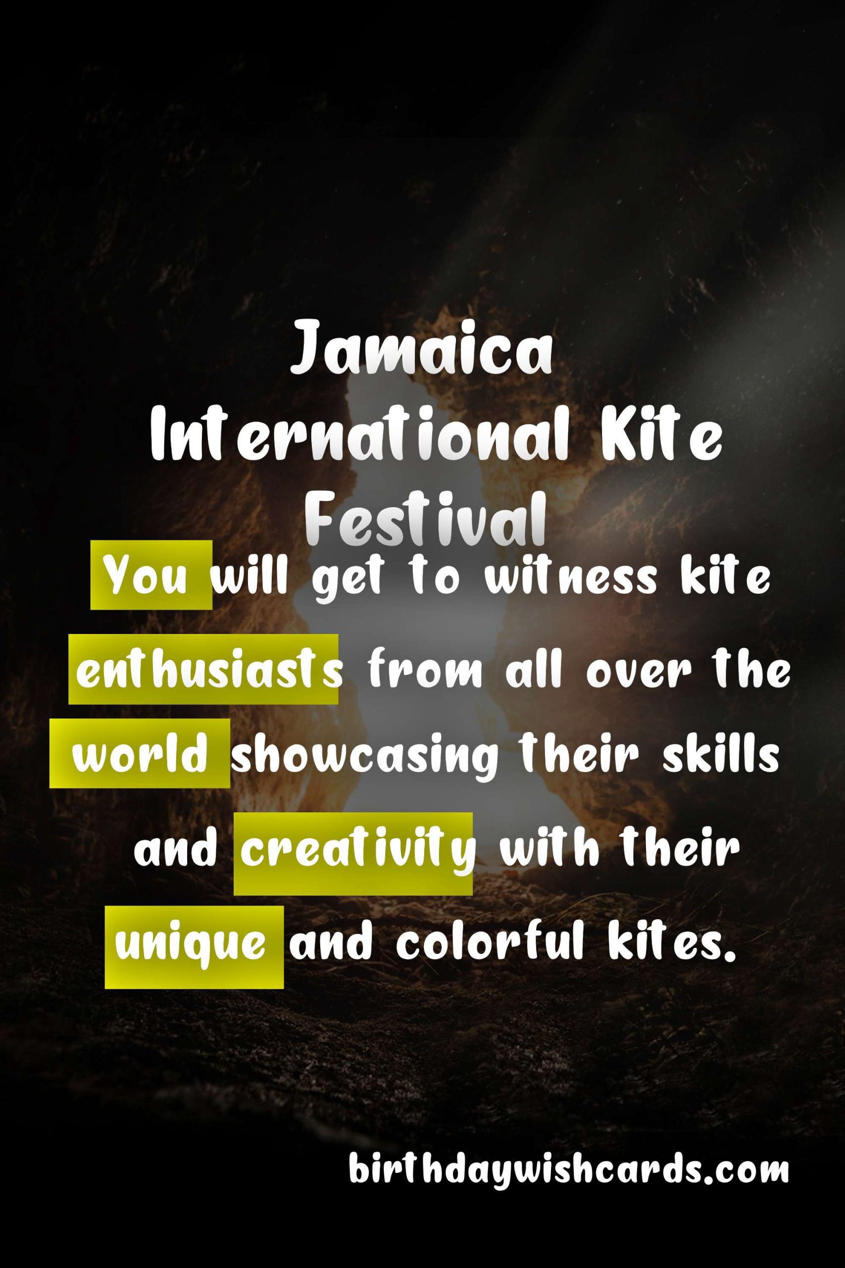Jamaica International Kite Festival - Easter Weekend