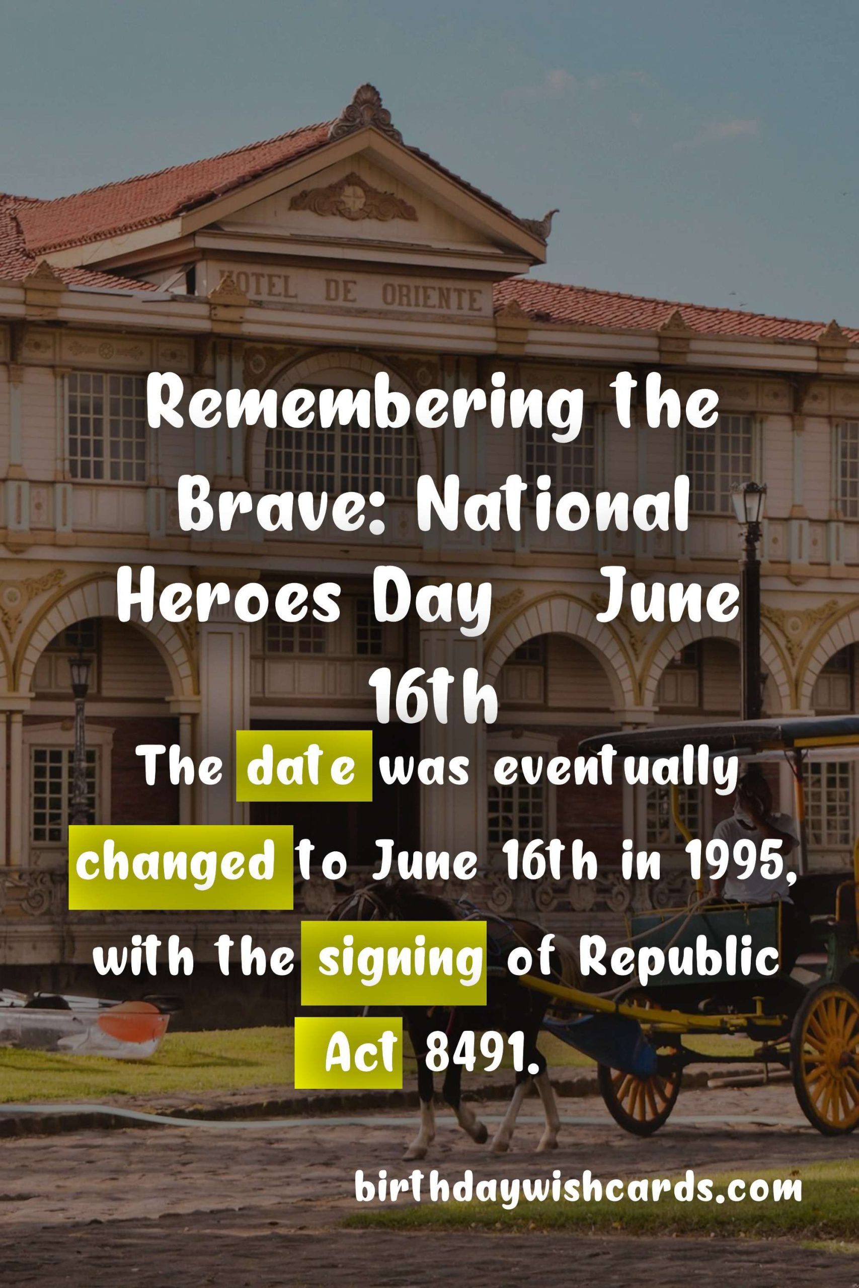 Remembering the Brave: National Heroes Day - June 16th