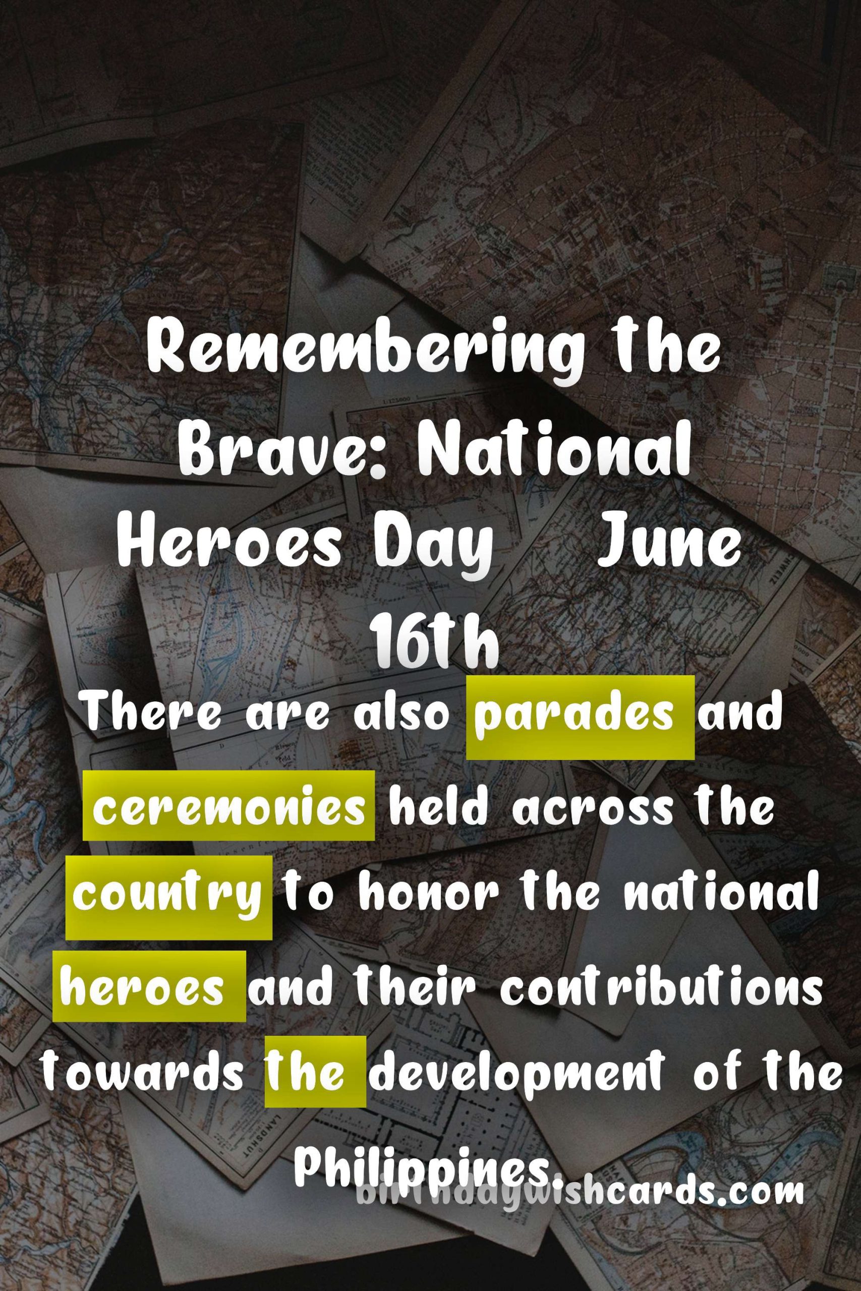 Remembering the Brave: National Heroes Day - June 16th