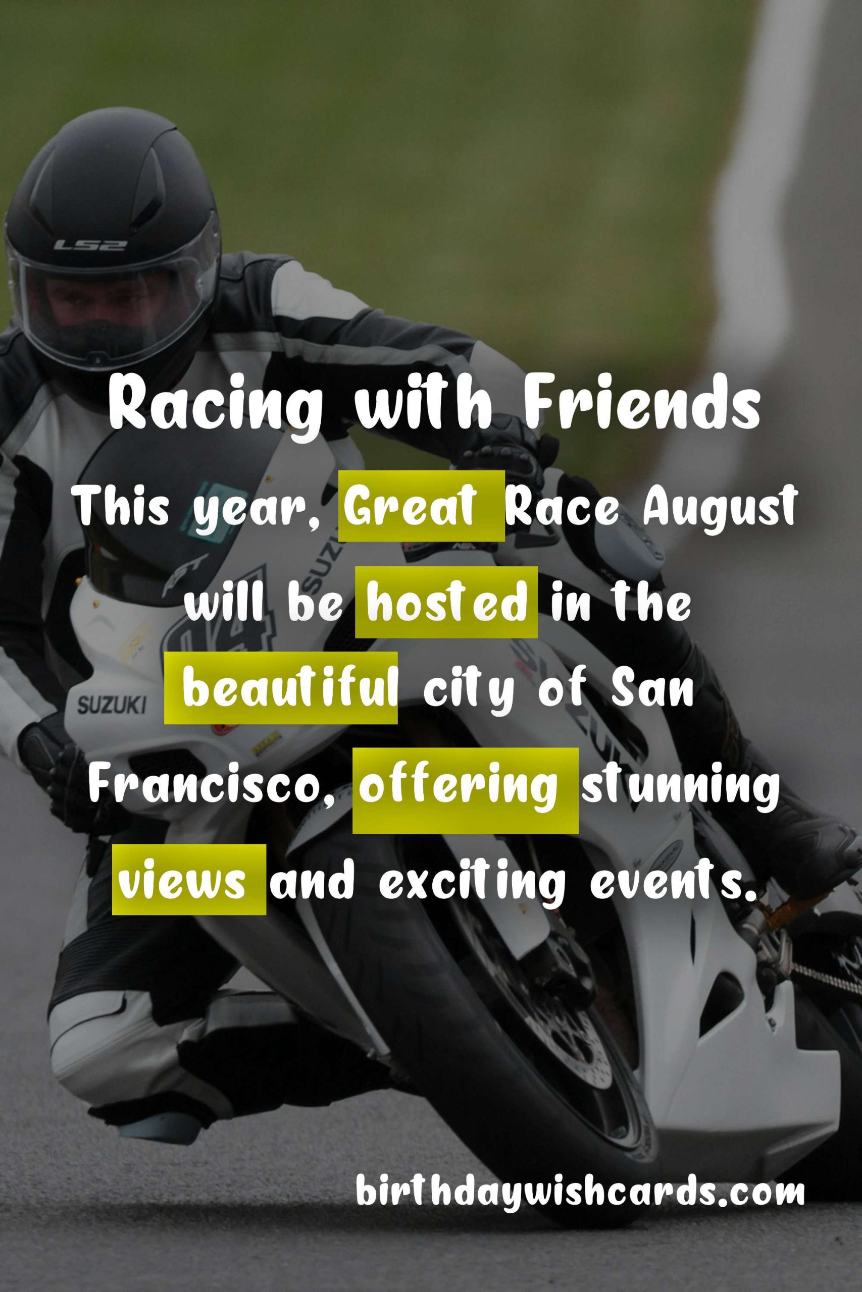 Celebrate a Month of Racing and Fun with Great Race August!