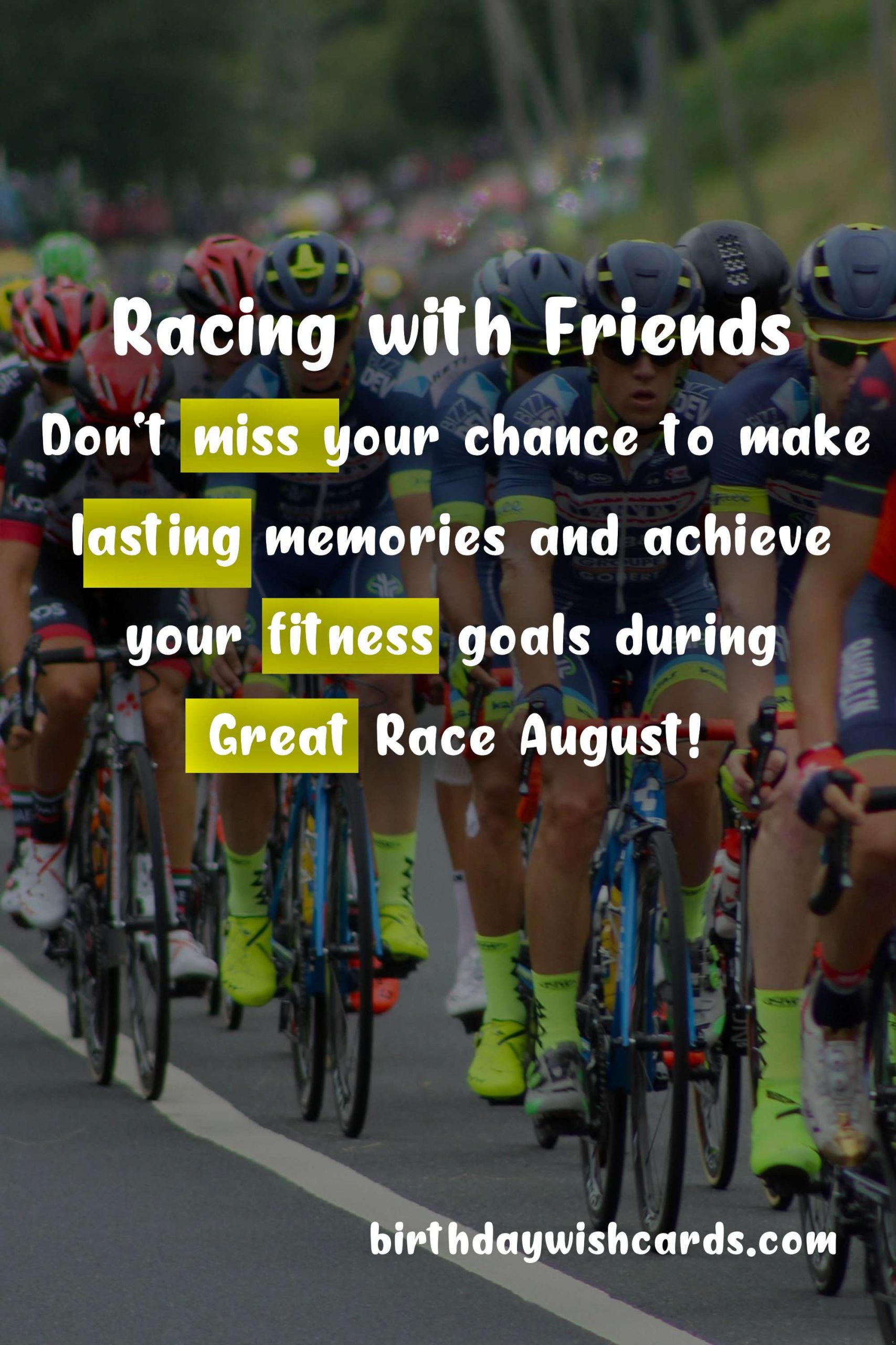Celebrate a Month of Racing and Fun with Great Race August!