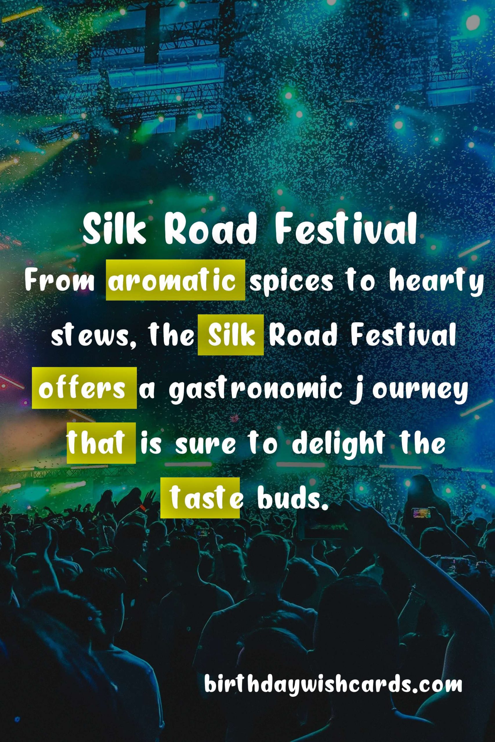 Celebrate the Rich History and Culture of the Silk Road at the Silk Road Festival - June 27