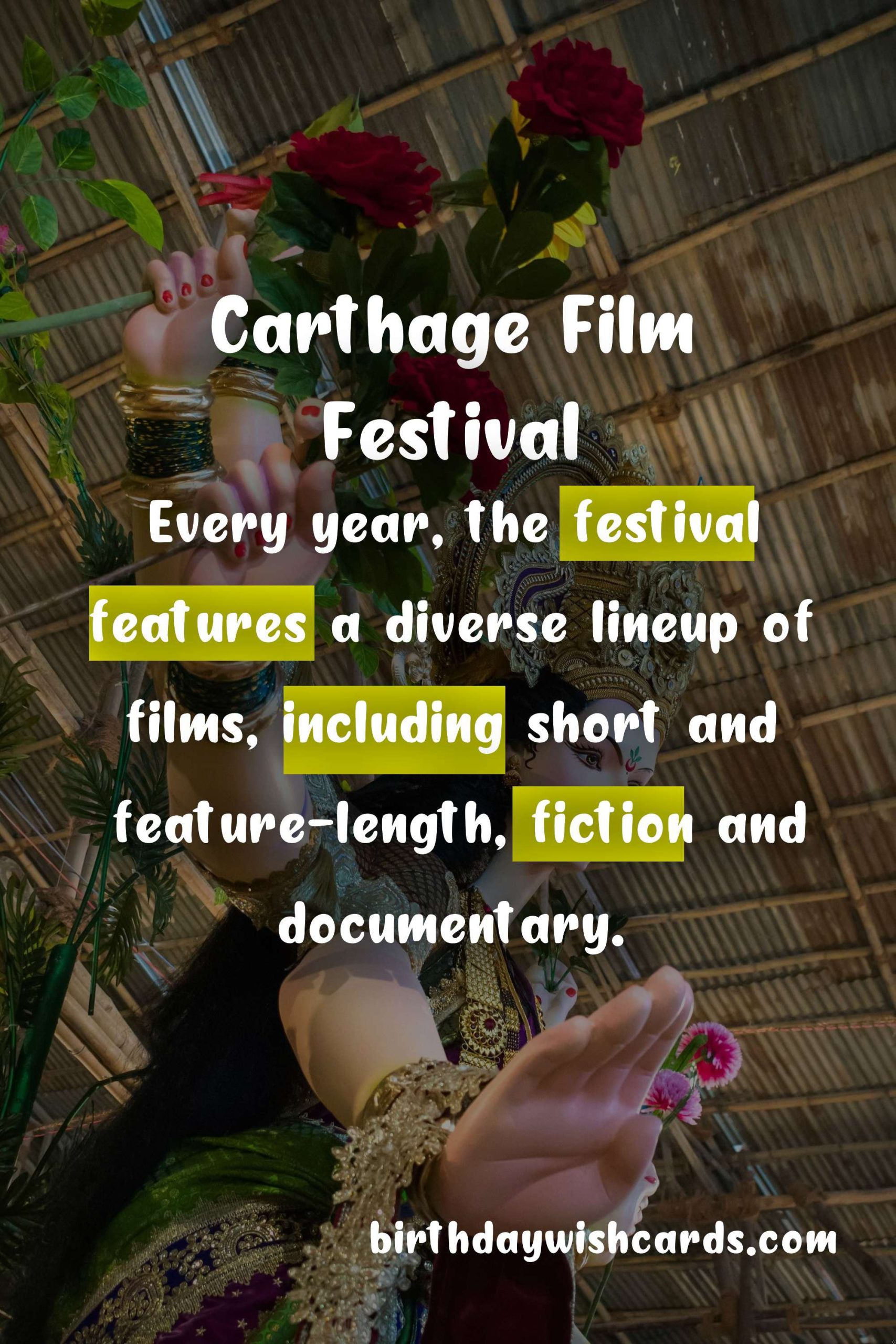 Everything You Need to Know About the Carthage Film Festival (TBA)