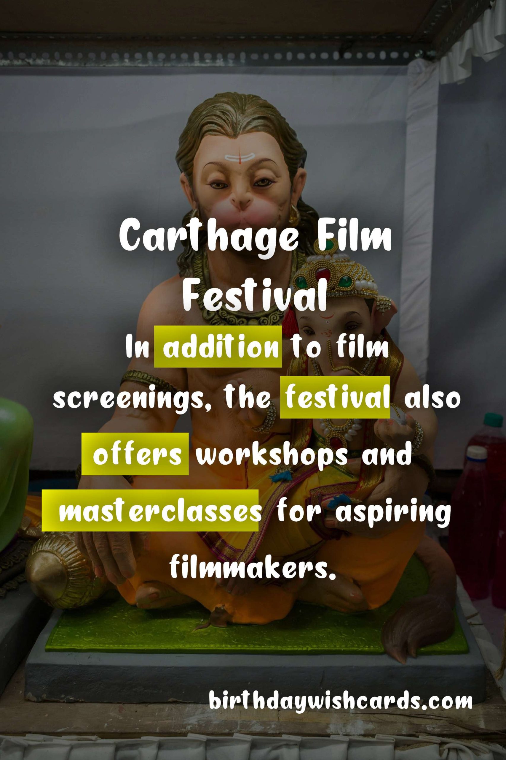 Everything You Need to Know About the Carthage Film Festival (TBA)