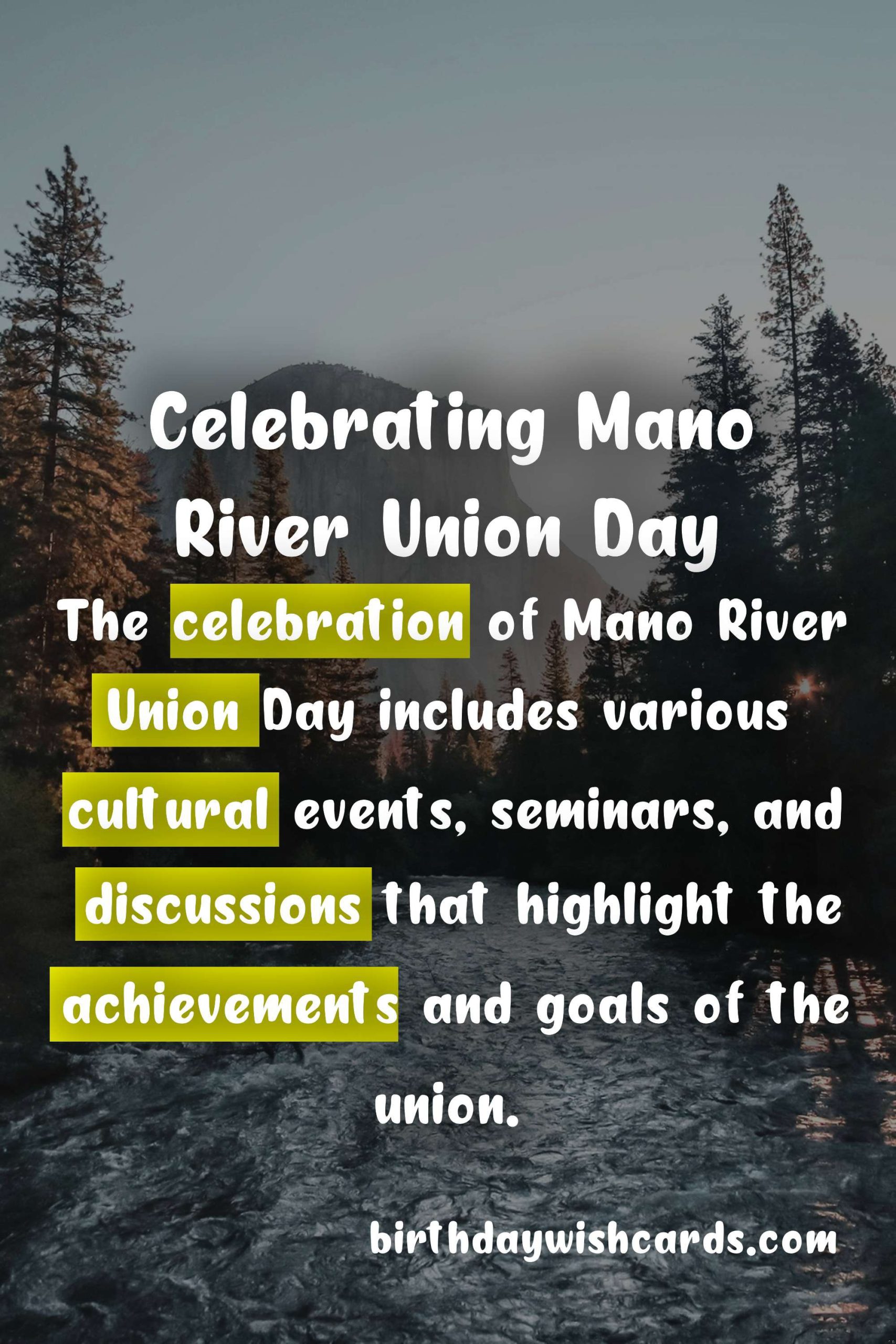 Discovering the Importance of Mano River Union Day