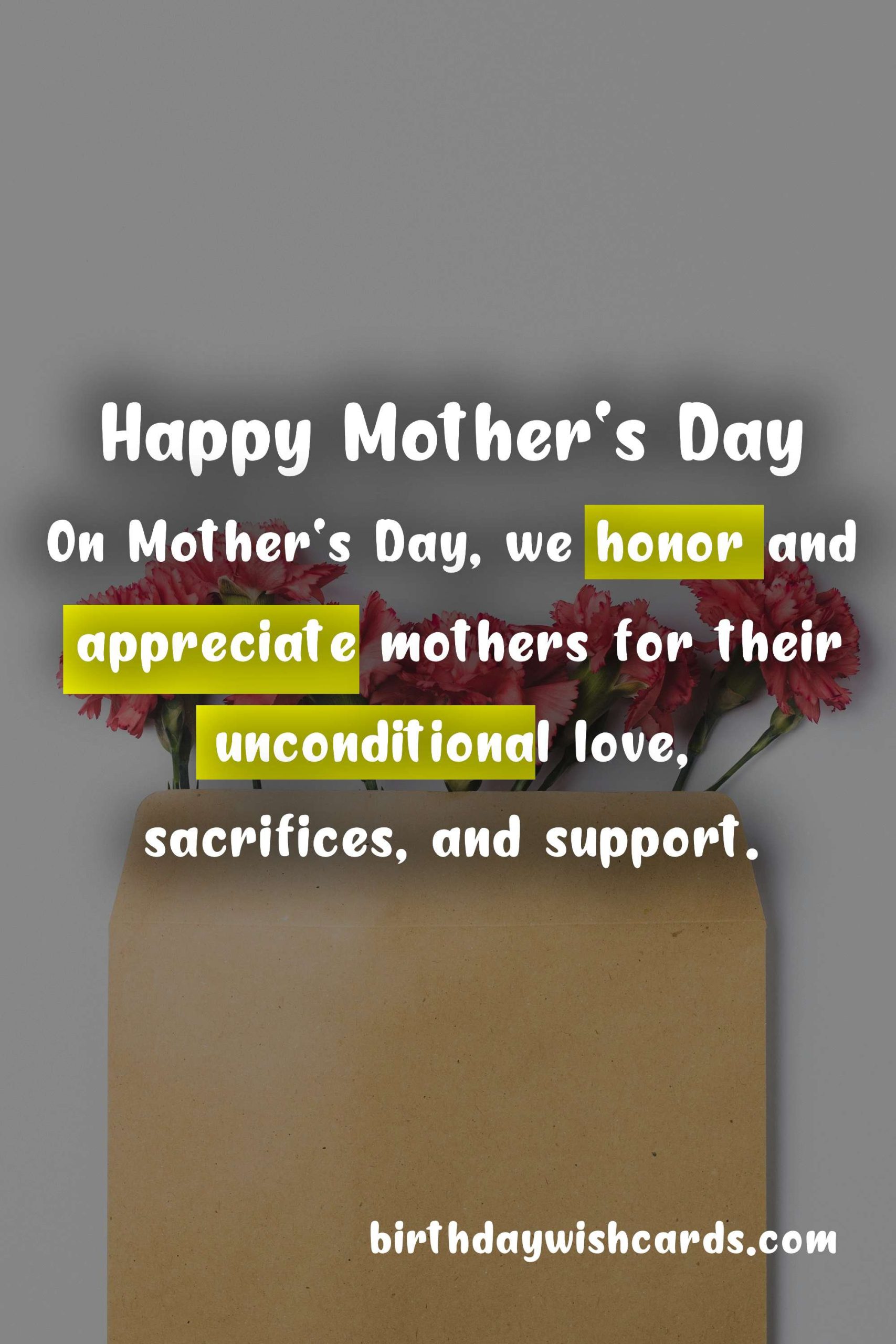 Celebrate Mother's Day with Love and Gratitude!